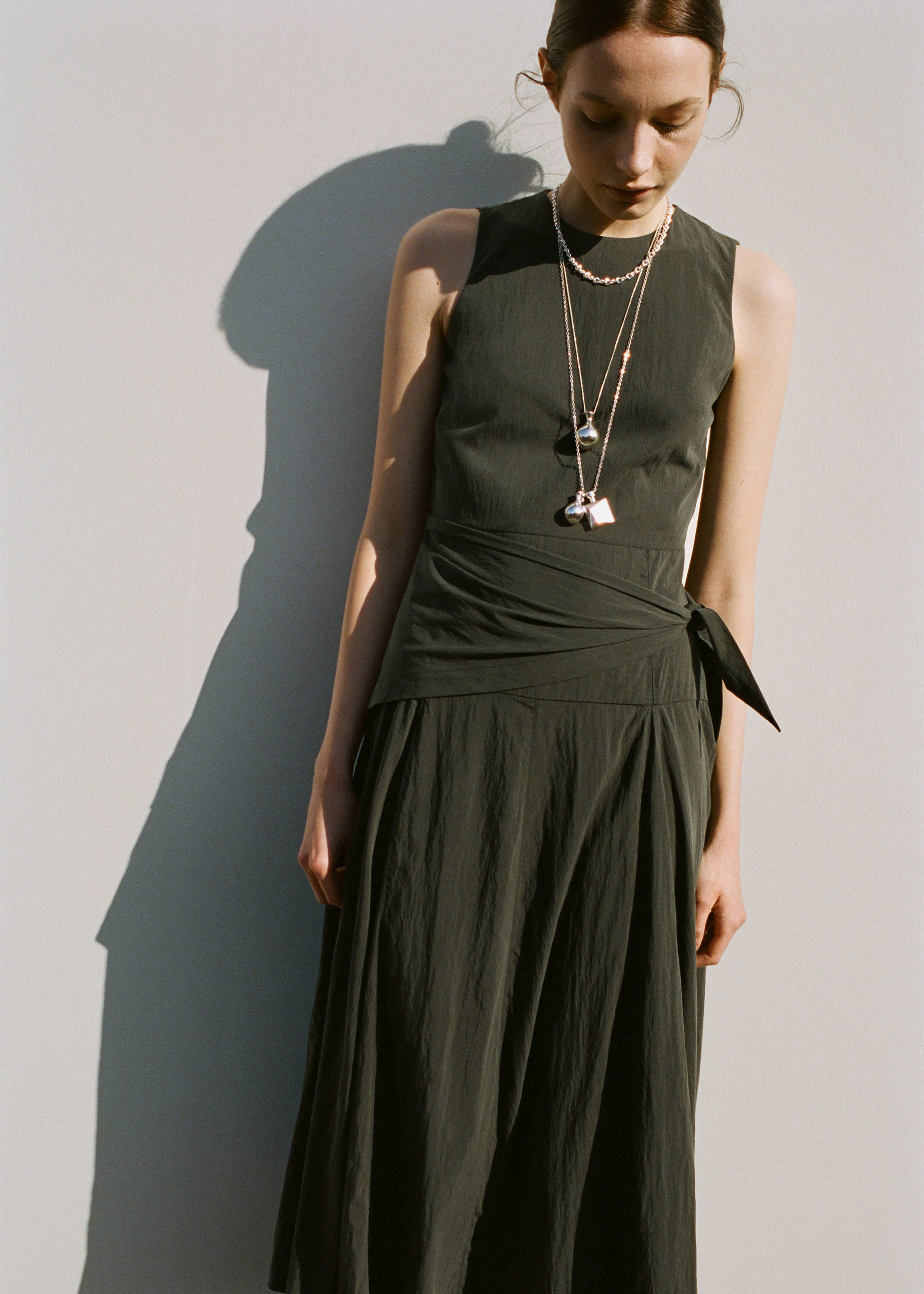 Lyocell handkerchief dress - Medium plane