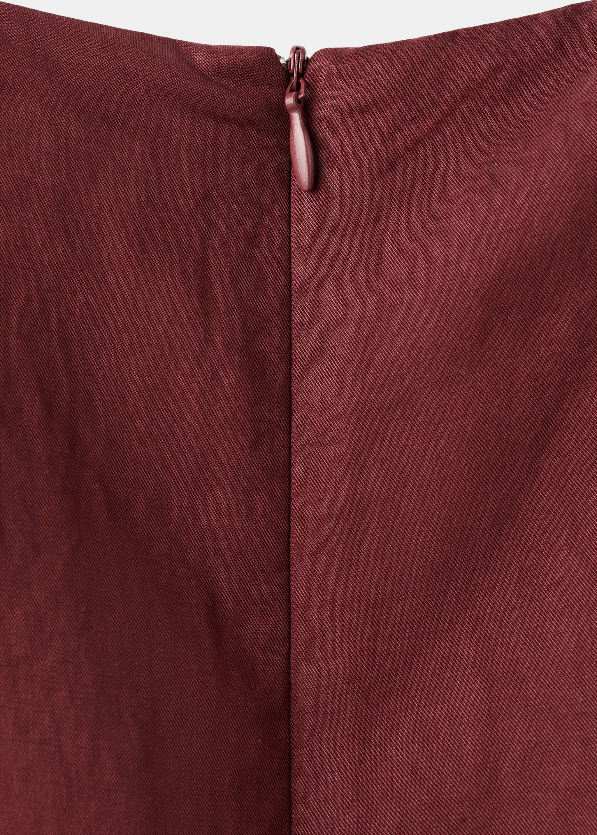 Lyocell dress with knot detail - Details of the article 0
