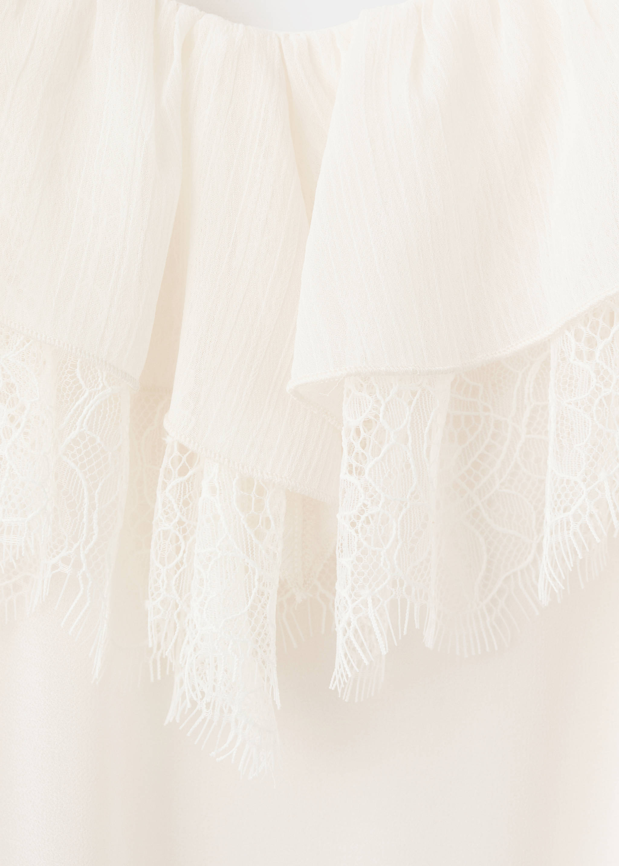 Robe volantée dentelle - Détail de l'article 8