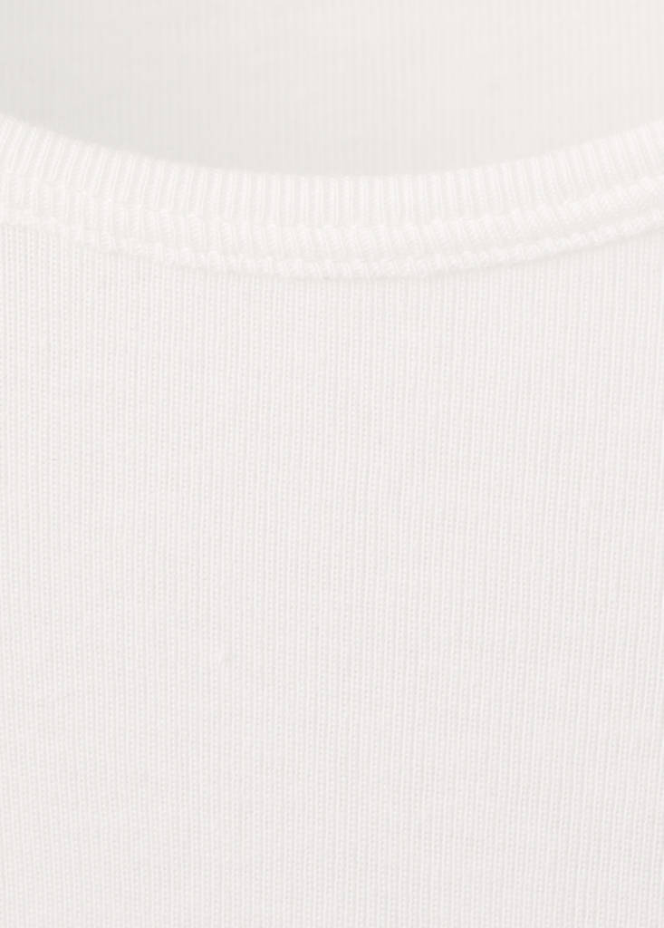 Short-sleeved cotton-blend t-shirt — Off White