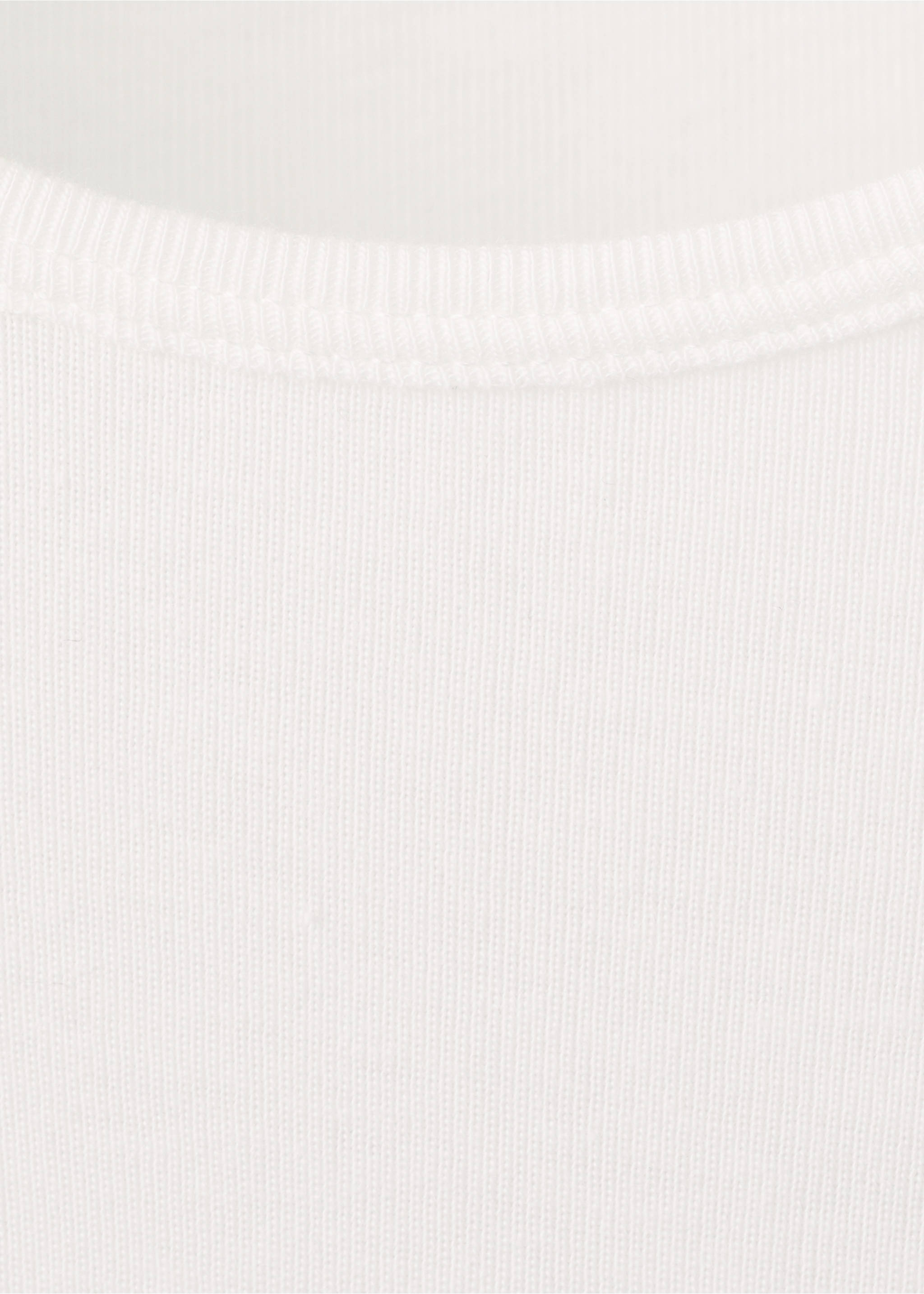 Camiseta mezcla algodón manga corta - Detalle del artículo 0, Blanco roto. Ref: 27007805-00.