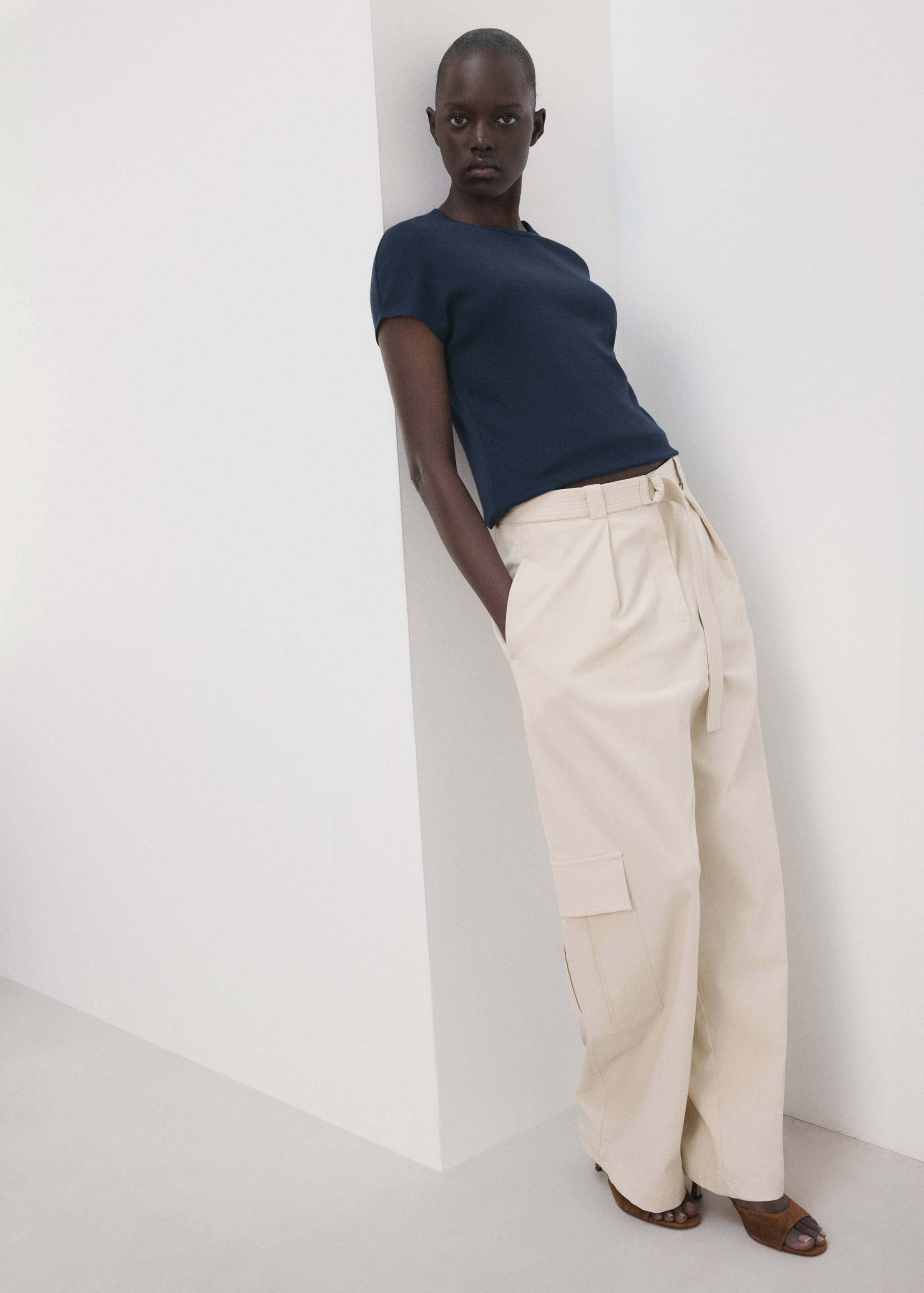 Camiseta mezcla algodón manga corta - Detalle del artículo 2