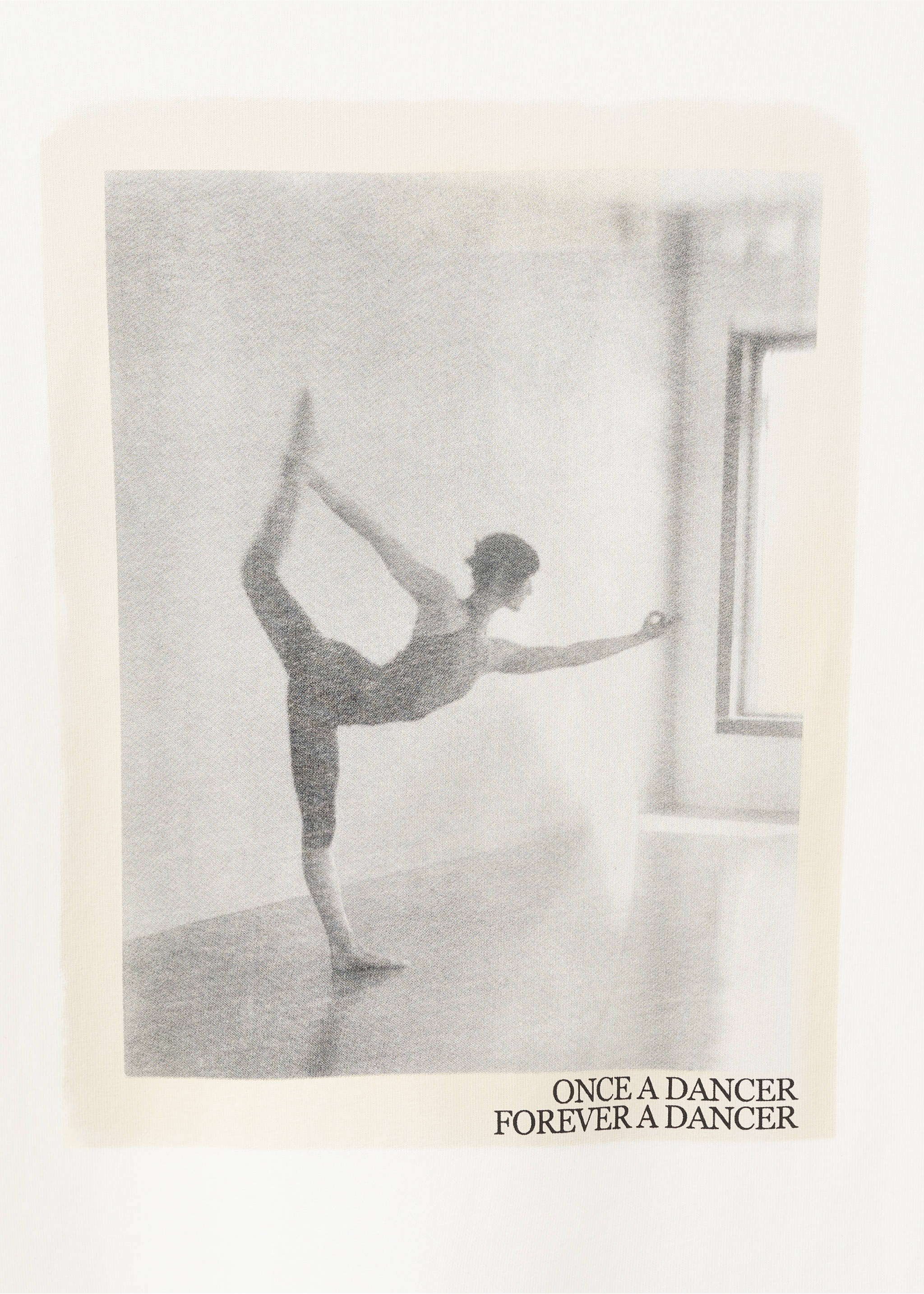 Short-sleeved printed t-shirt - Details of the article 0, White. Ref: 27007806-00.