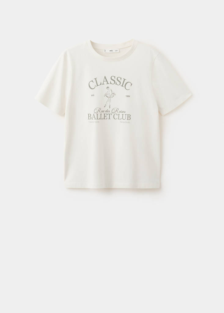 Short-sleeved printed t-shirt — Off White