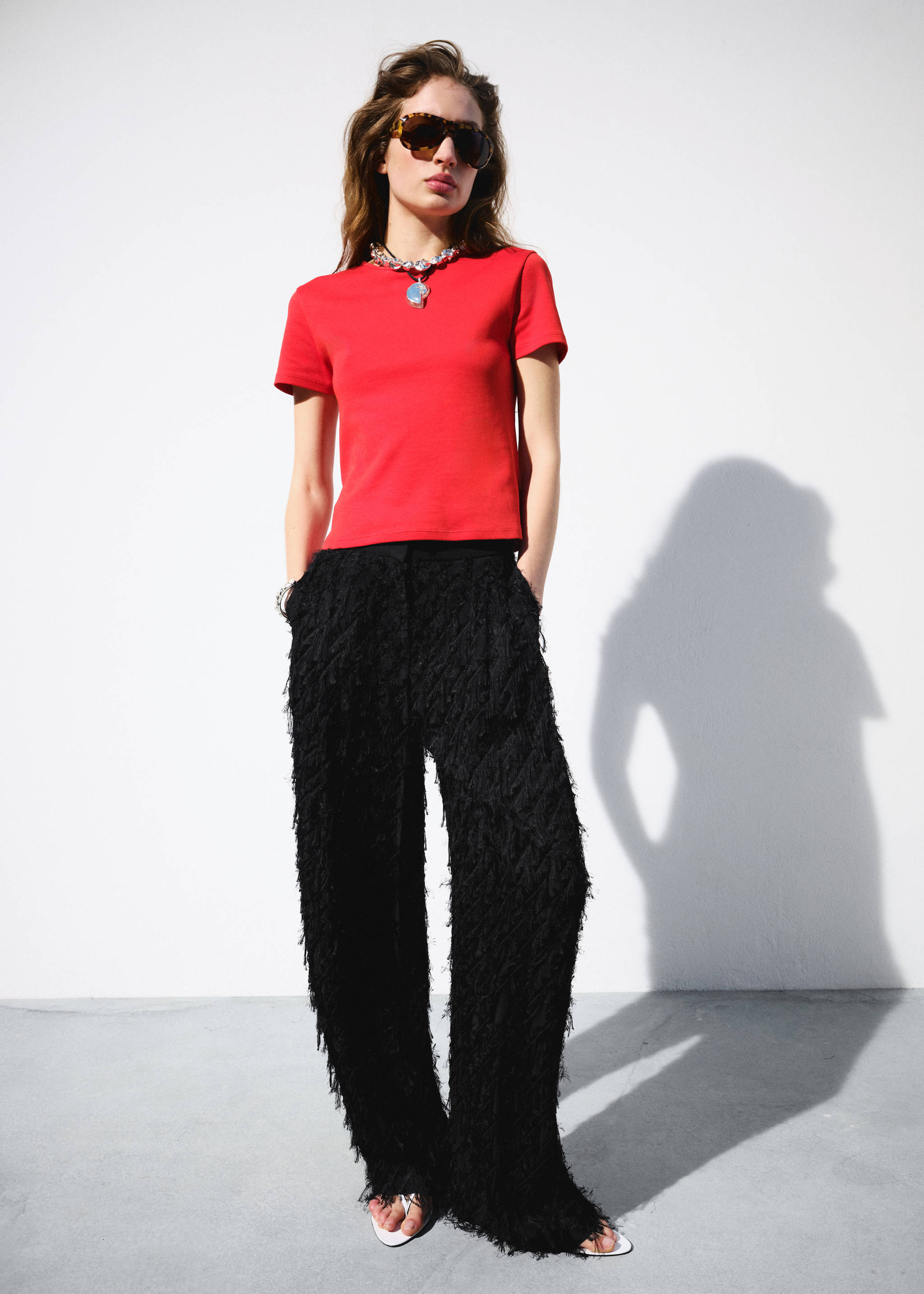 Short-sleeved cotton t-shirt - General plane