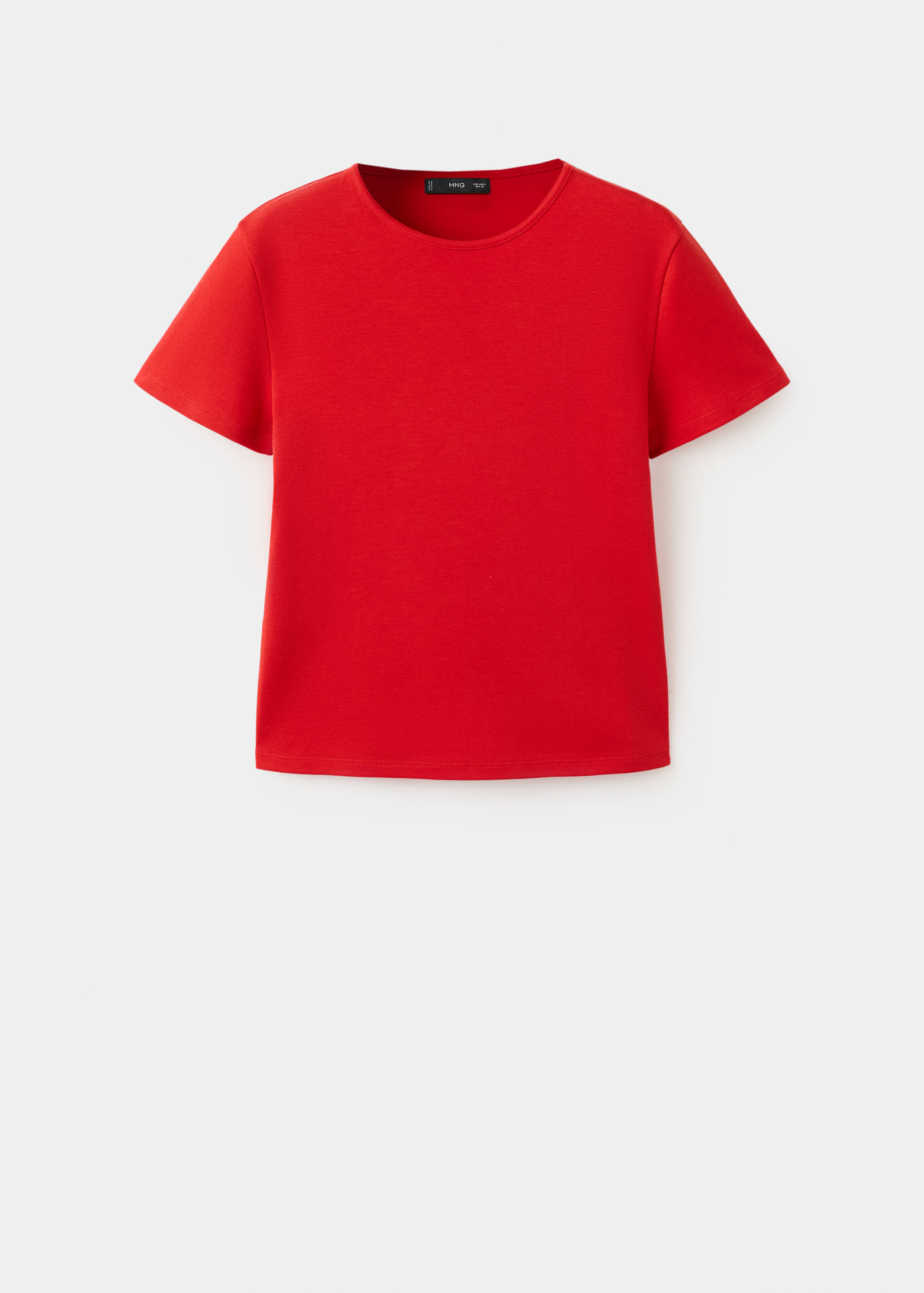 Short-sleeved cotton t-shirt - Article without model