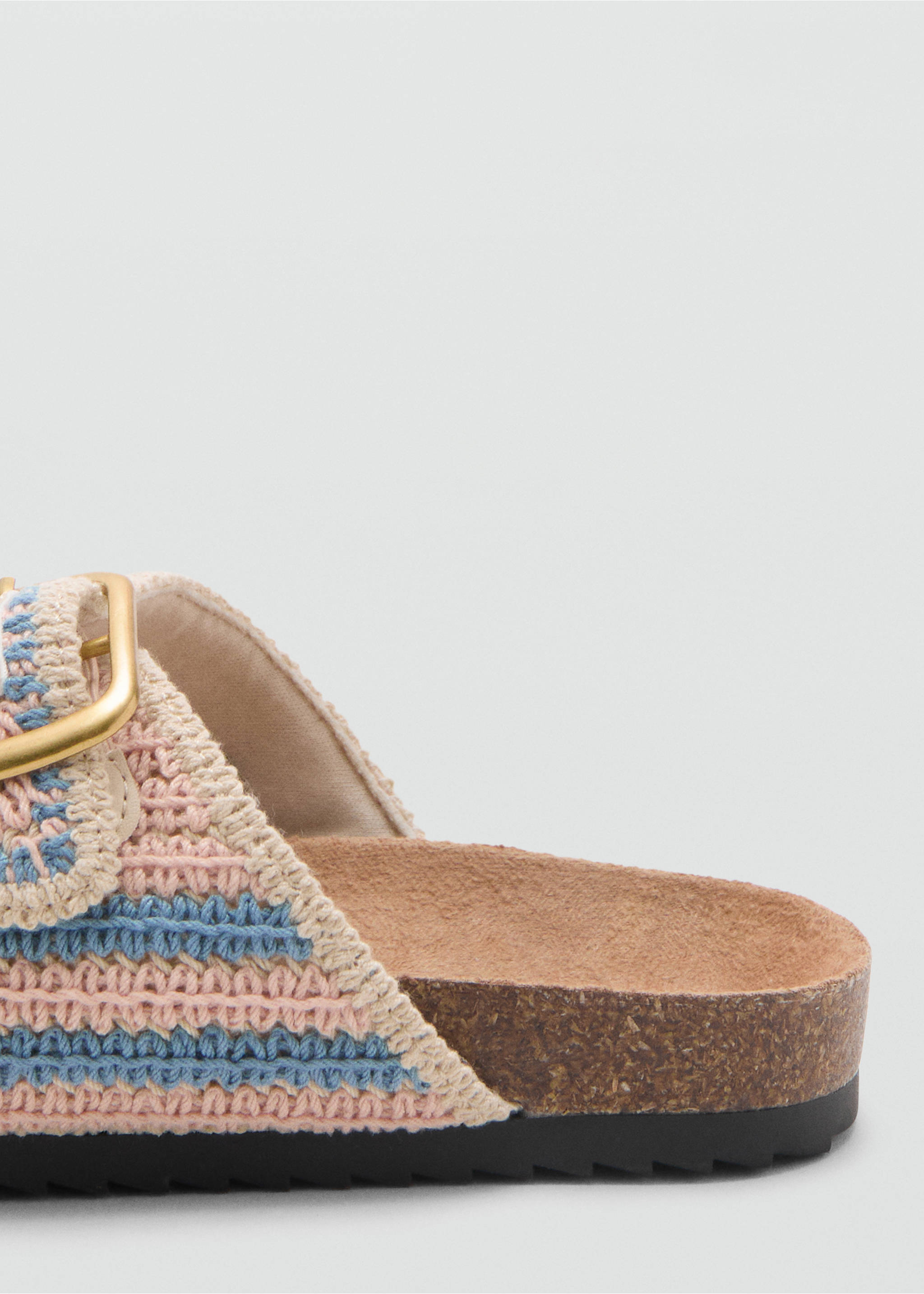 Sandales boucles - Détail de l'article 1, Blanc cassé. Ref: 27007893-00.