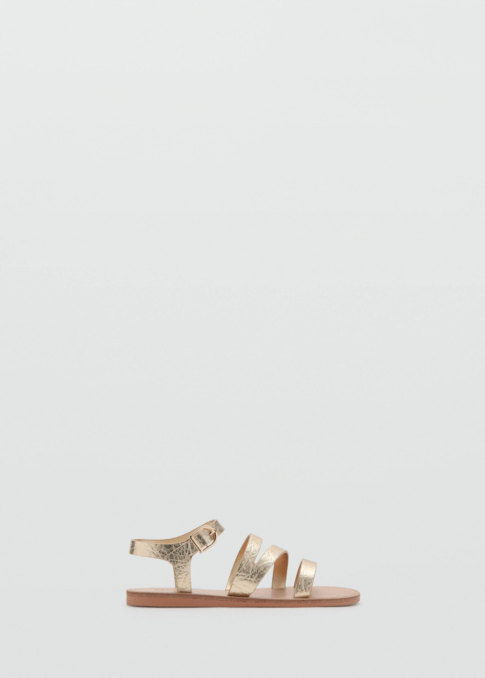 Metallic straps sandals - Article without model