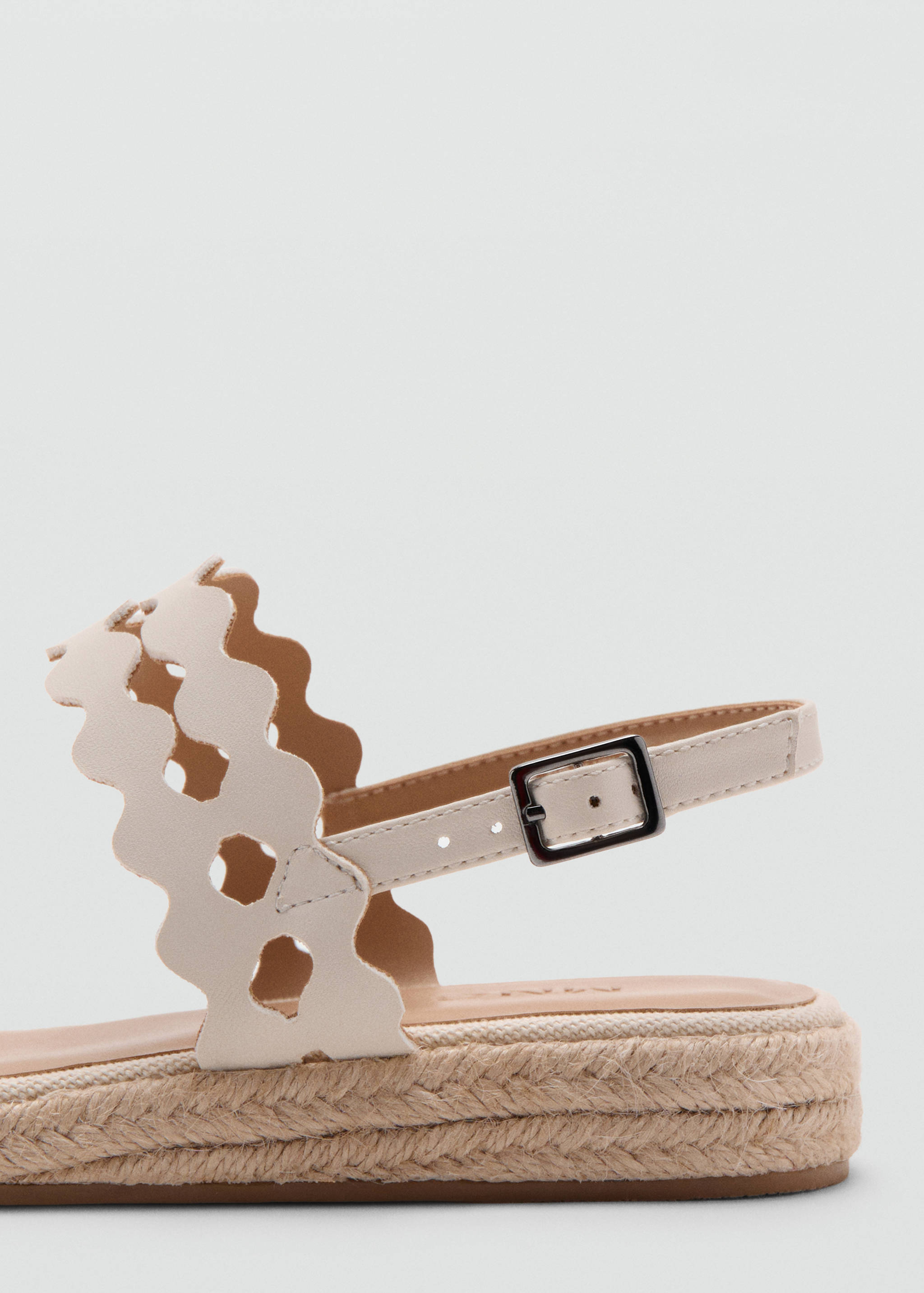 Espadrille strap sandal - Details of the article 1