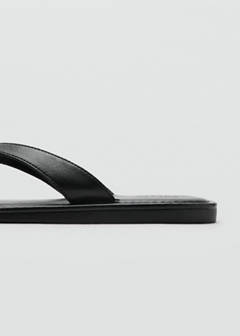 Toe thong sandals — Black 4