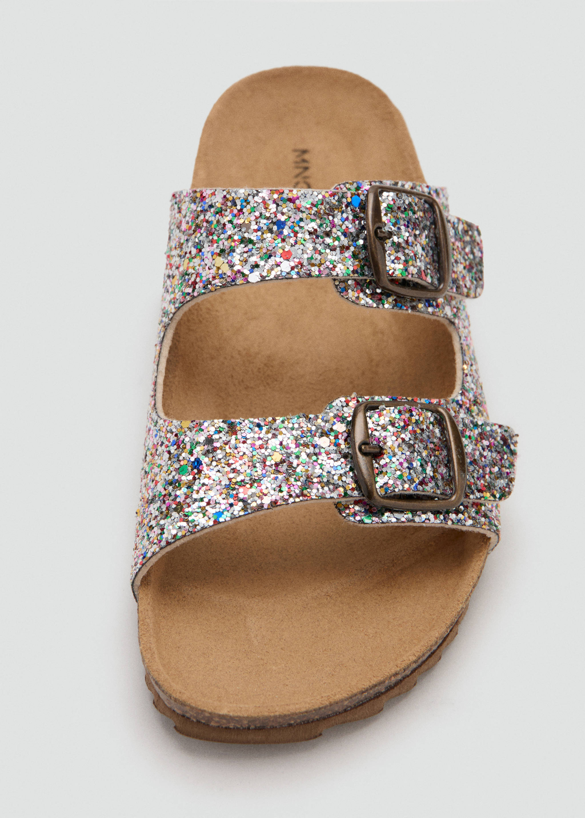 Leather sandals with sequins - Details of the article 2
