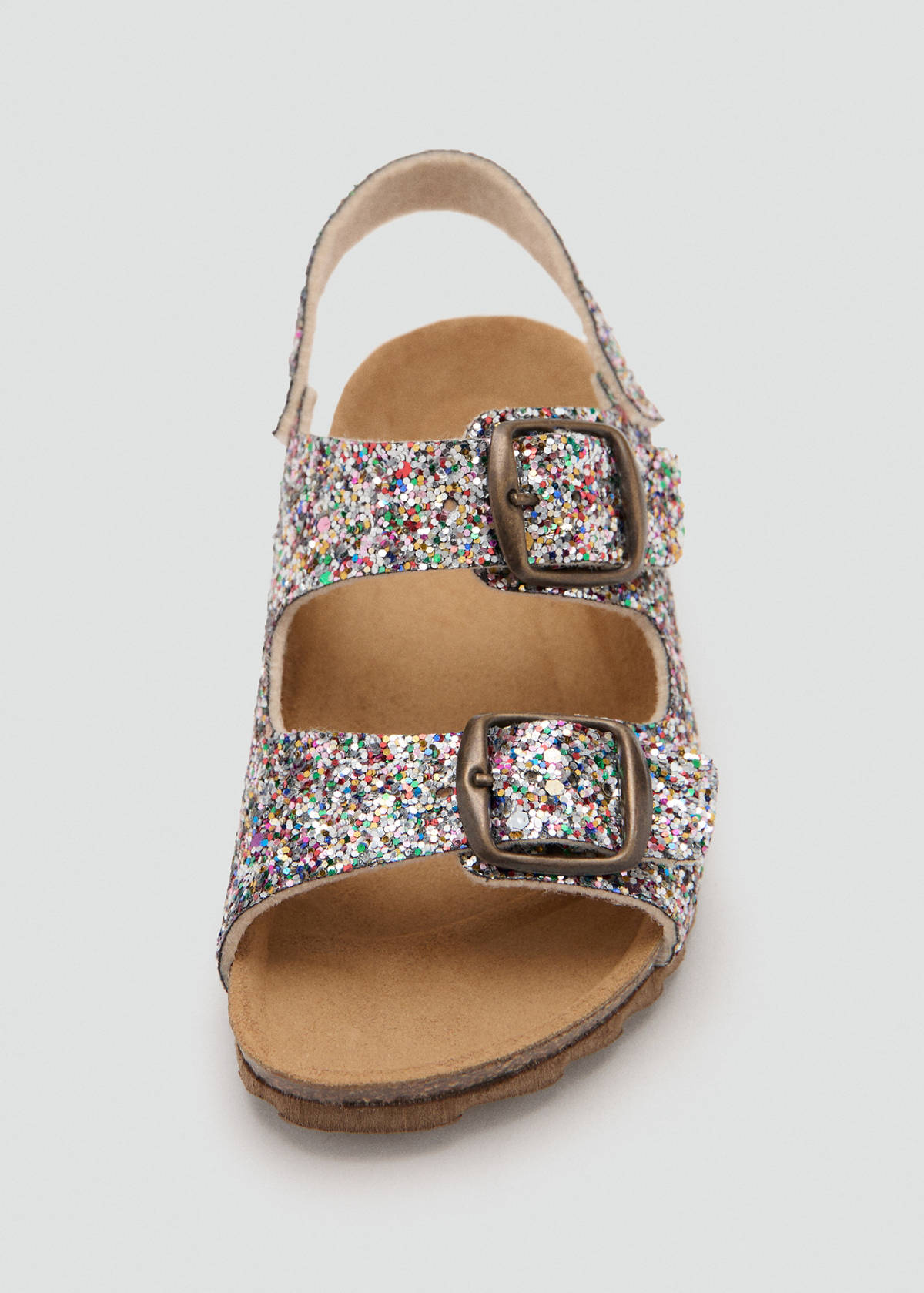 Glitter buckle sandals — Light/Pastel Purple