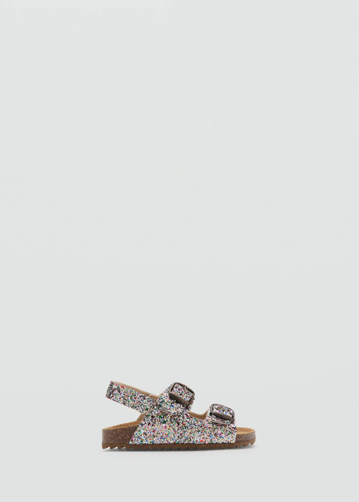 Glitter buckle sandals — Light/Pastel Purple