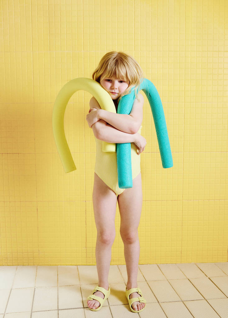 Rubberised buckle sandals — Mint Green