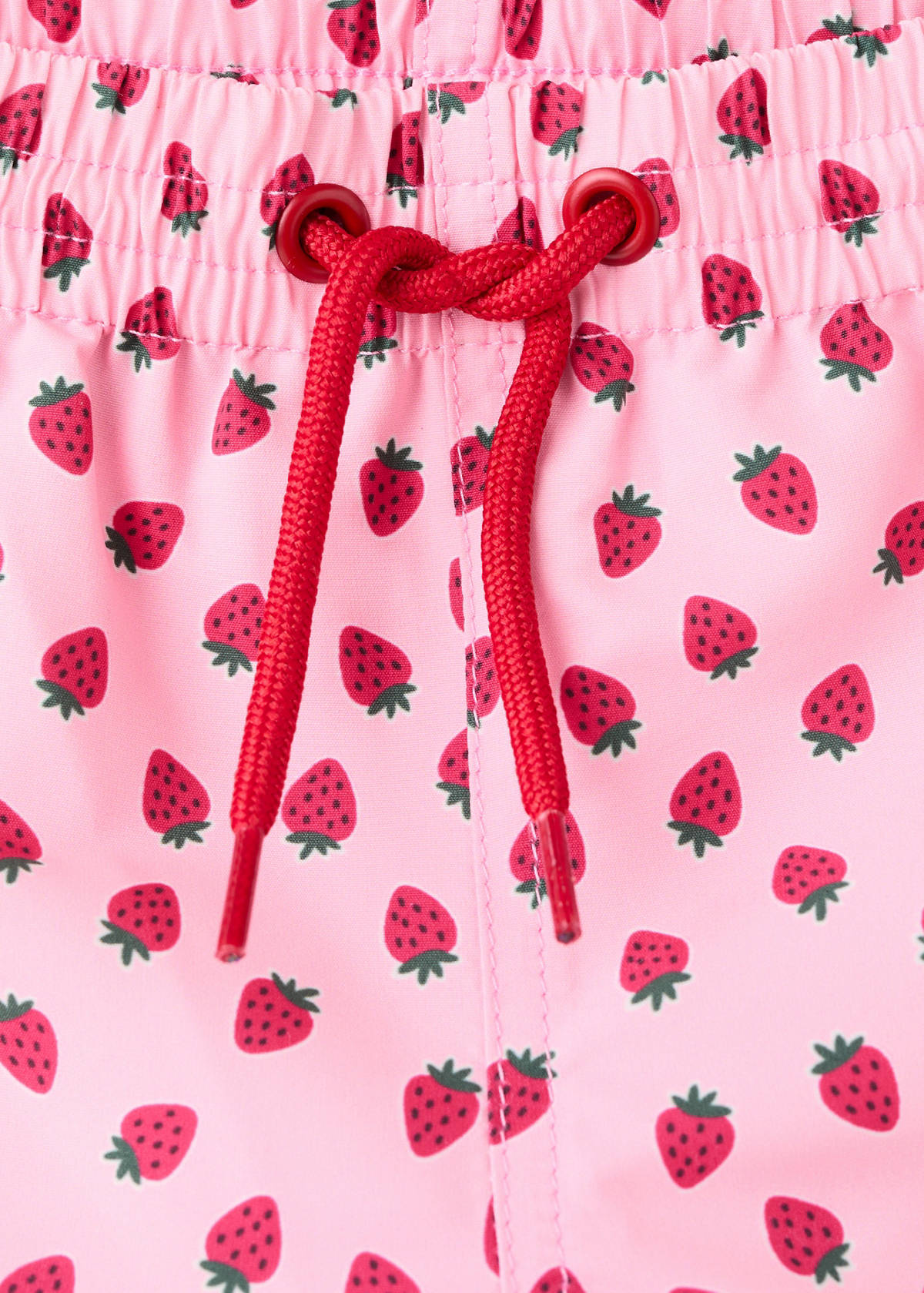 Strawberry print swimsuit — Pink