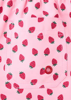 Strawberry print swimsuit — Pink 6