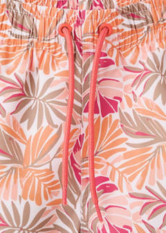 Floral print swimsuit — Orange 4