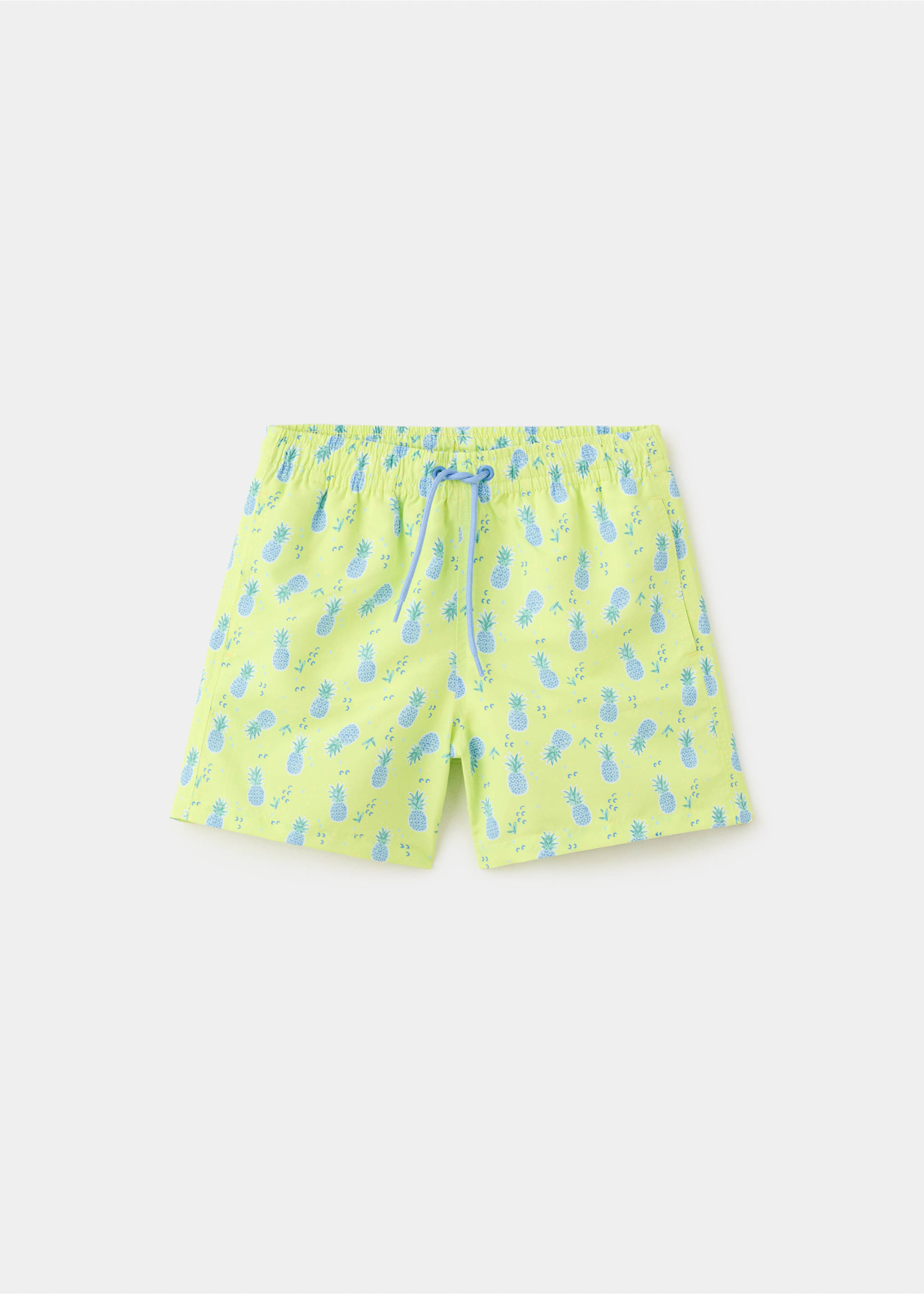 Pineapple print swimsuit - Article without model, Green Apple. Ref: 27007910-00.