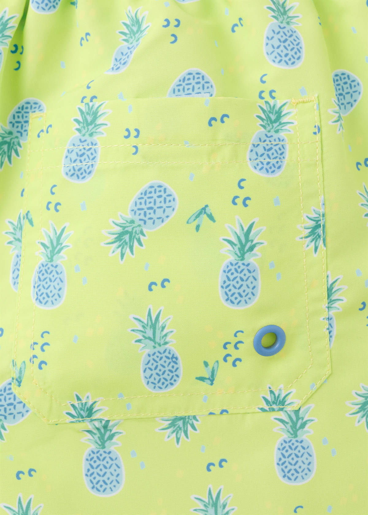 Pineapple print swimsuit — Green Apple