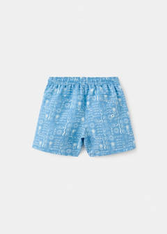 Printed swimming trunks — Blue 5
