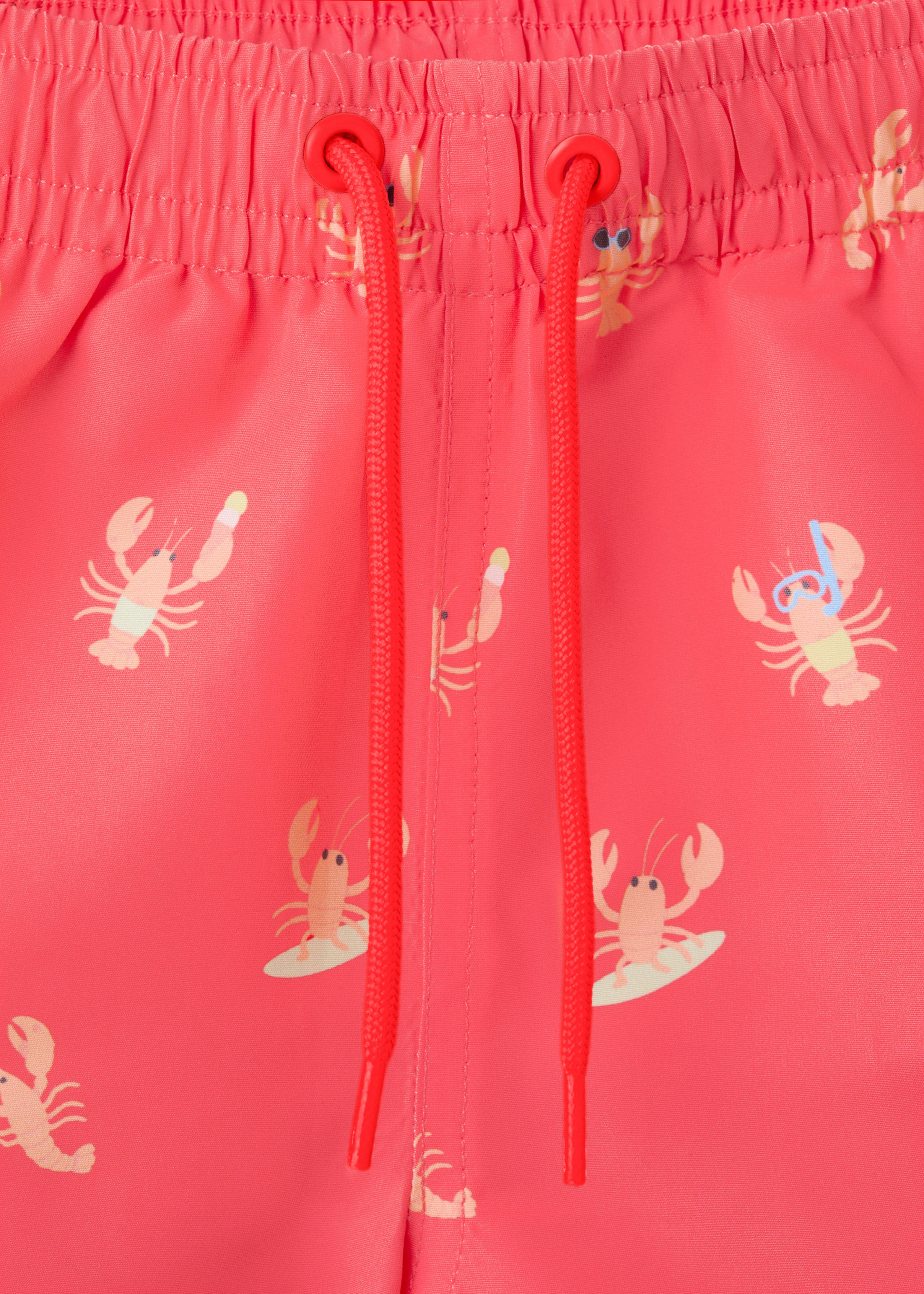 Lobster-print swimming costume - Details of the article 8