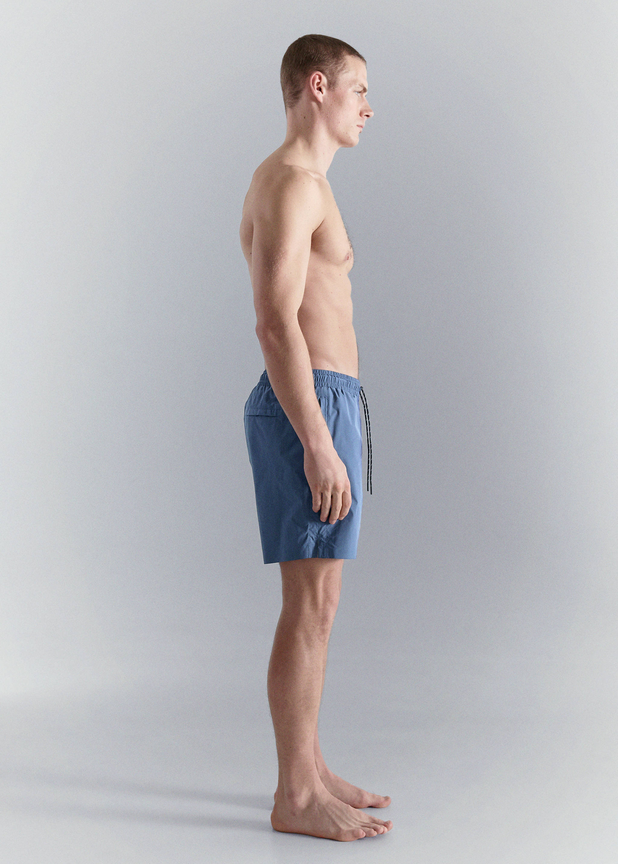 Swimsuit with zip pockets - Details of the article 2