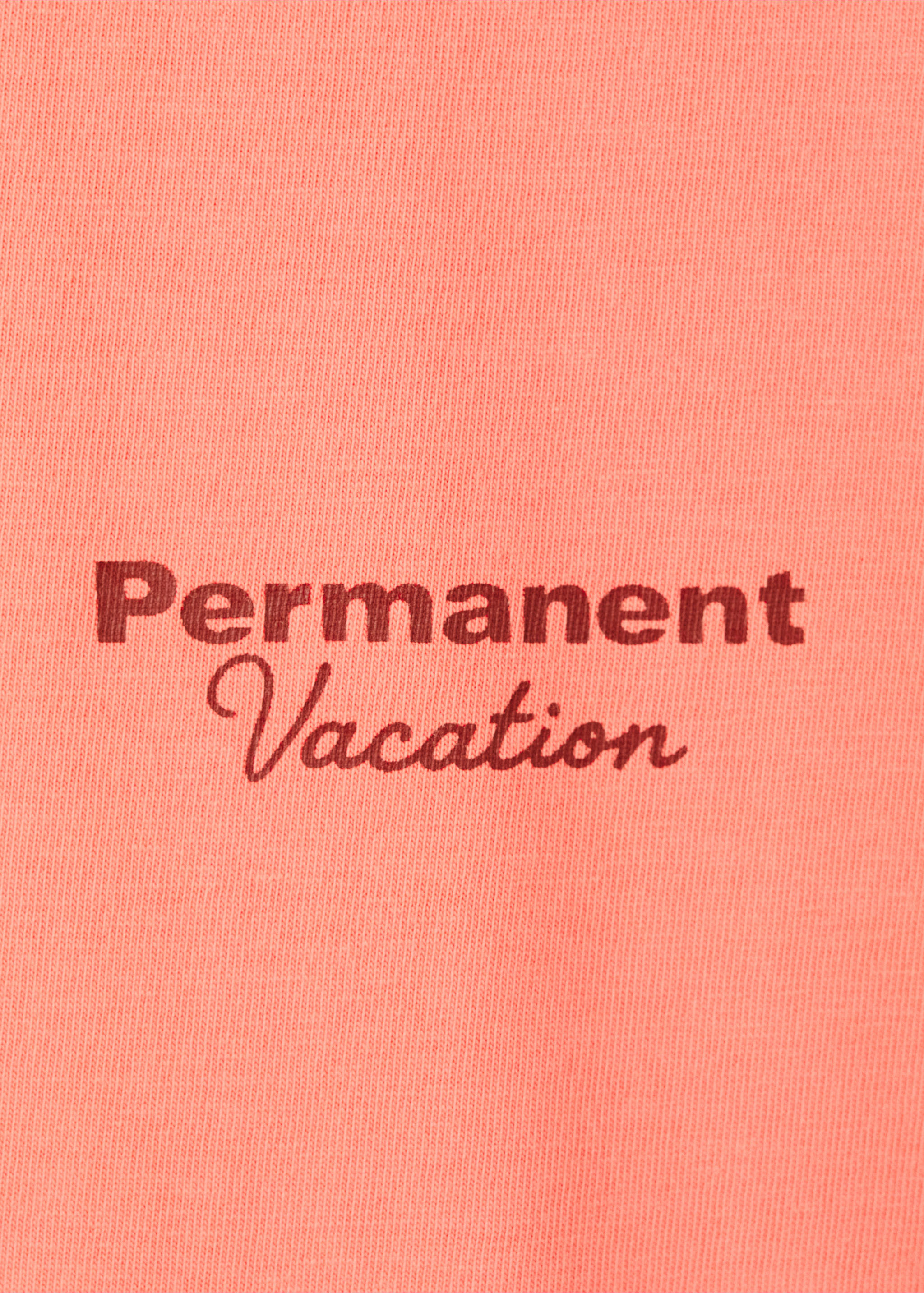 T-shirt boxy-fit imprimé - Détail de l'article 8, Corail. Ref: 27007918-00.