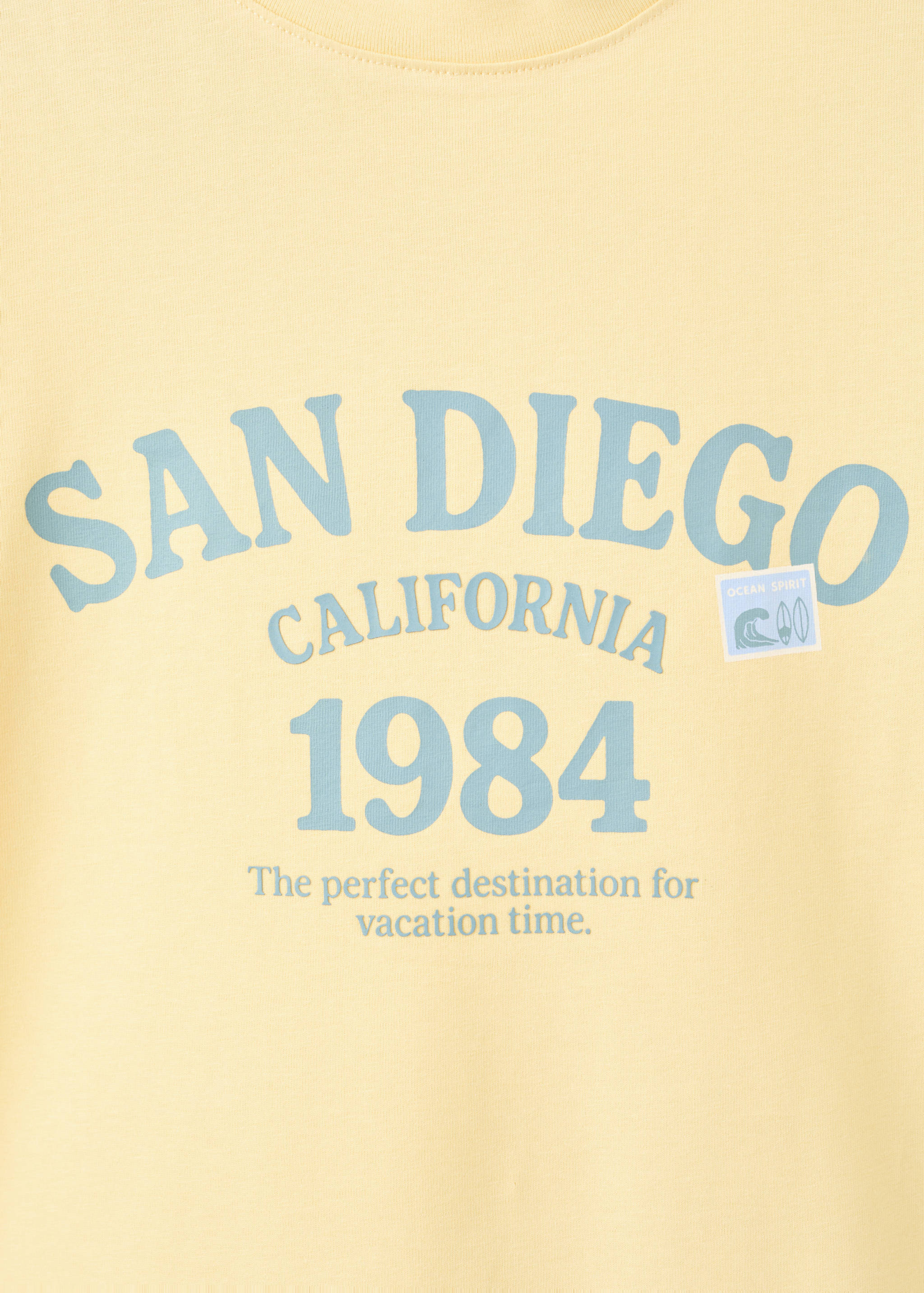 Printed cotton-blend t-shirt - Details of the article 8