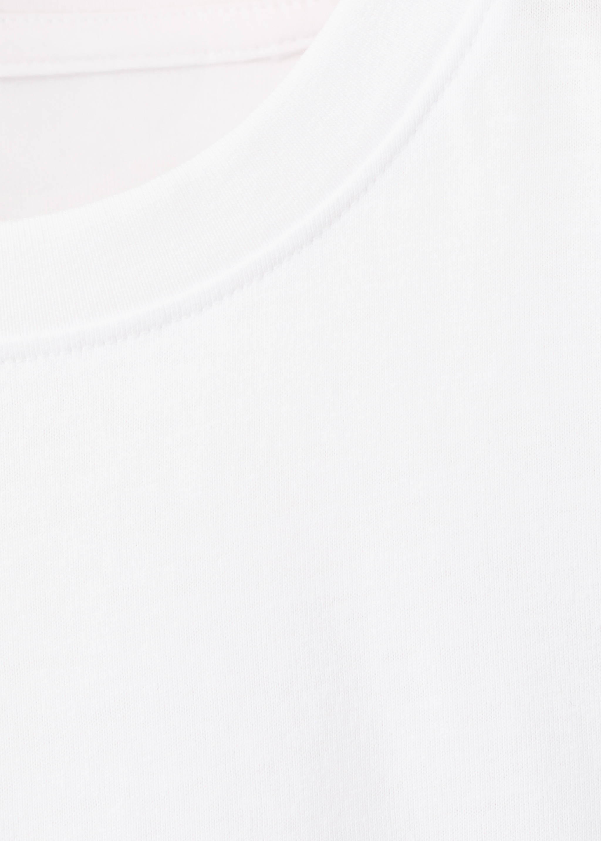 Cotton T-shirt with pocket detail - Details of the article 8