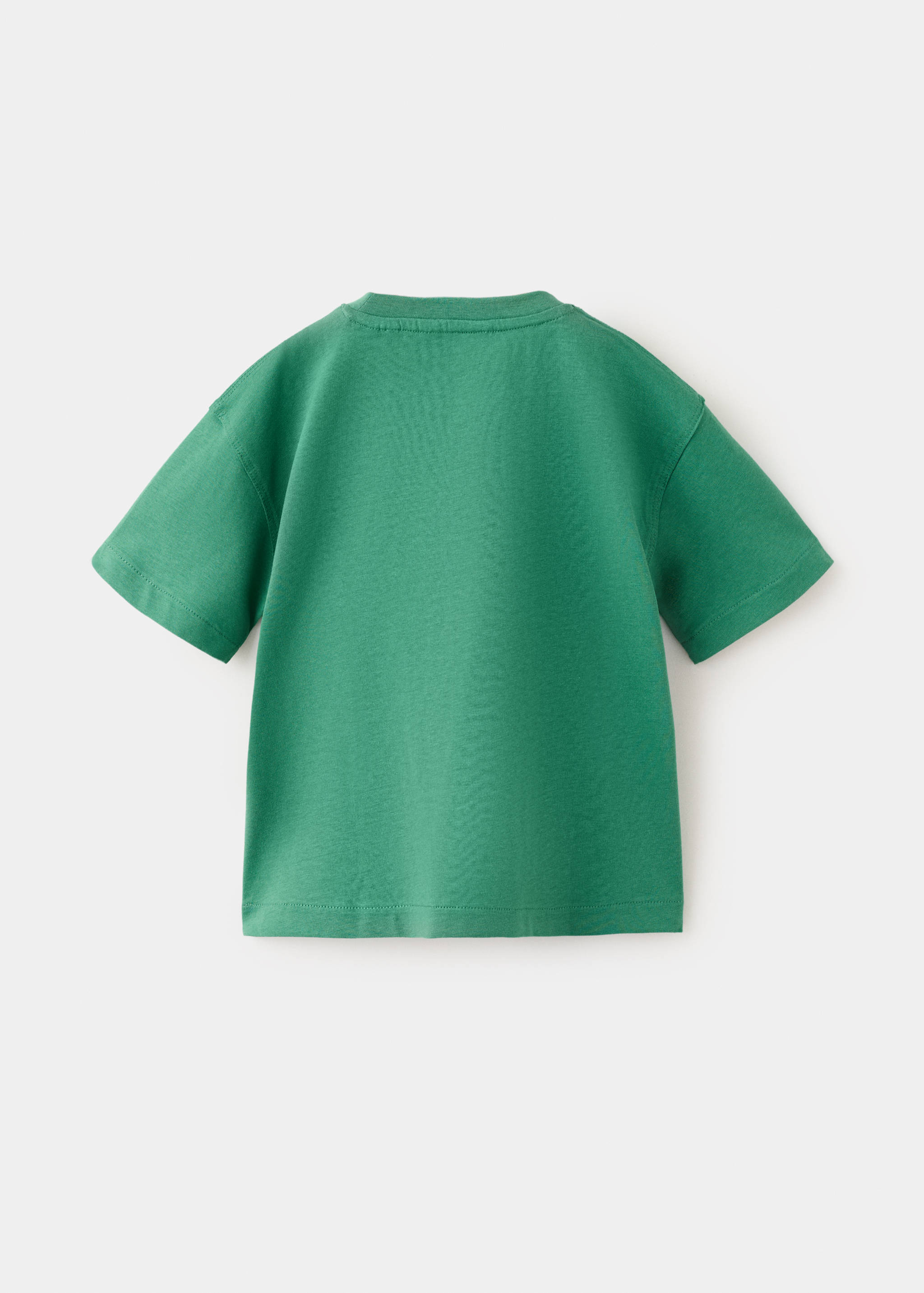 Baumwoll-T-Shirt mit Taschen-Detail - Rückseite des Artikels