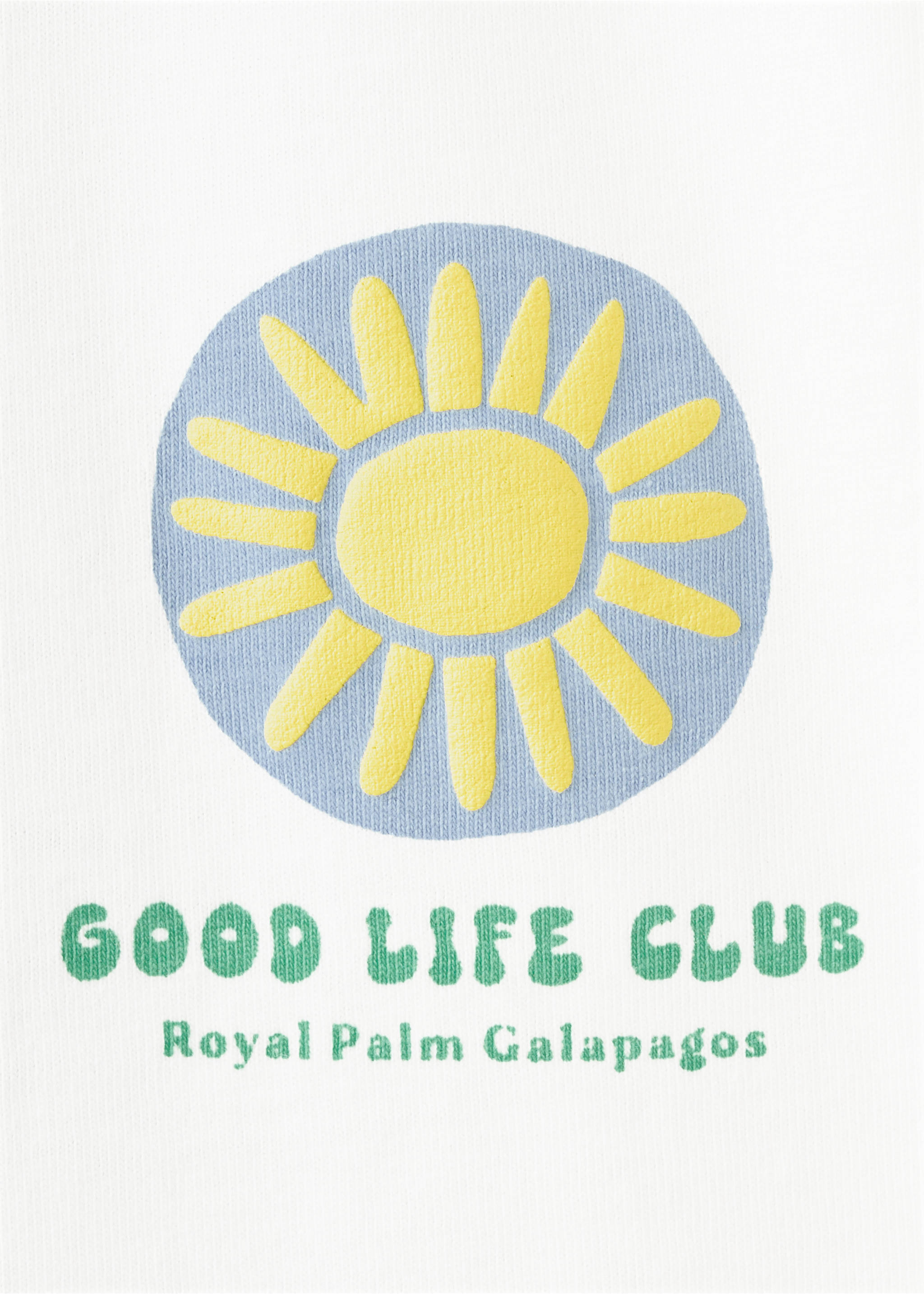 Printed cotton-blend t-shirt - Details of the article 8, Off White. Ref: 27007924-00.