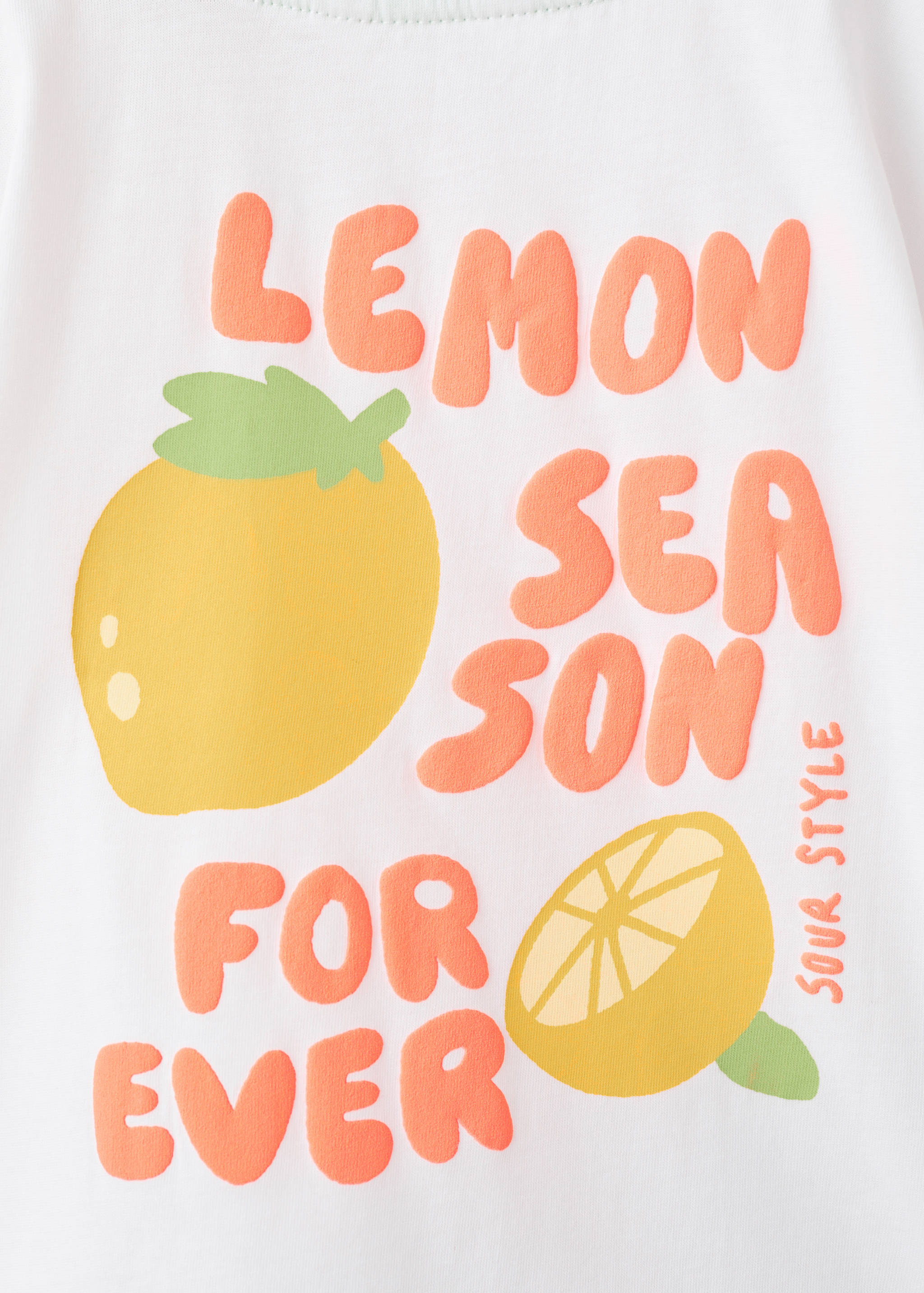 Embroidered detail cotton T-shirt - Details of the article 0