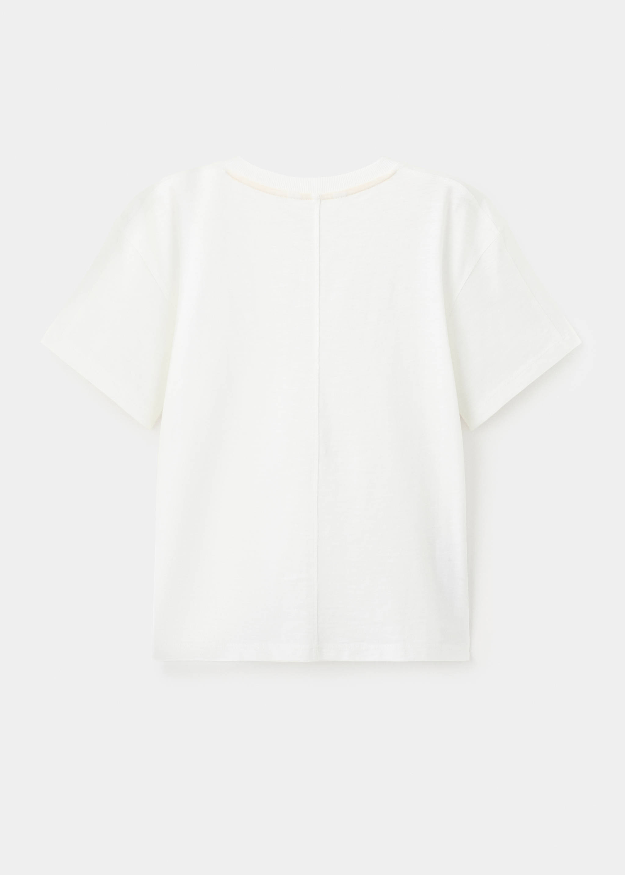 T-shirt en coton imprimé - Verso de l’article