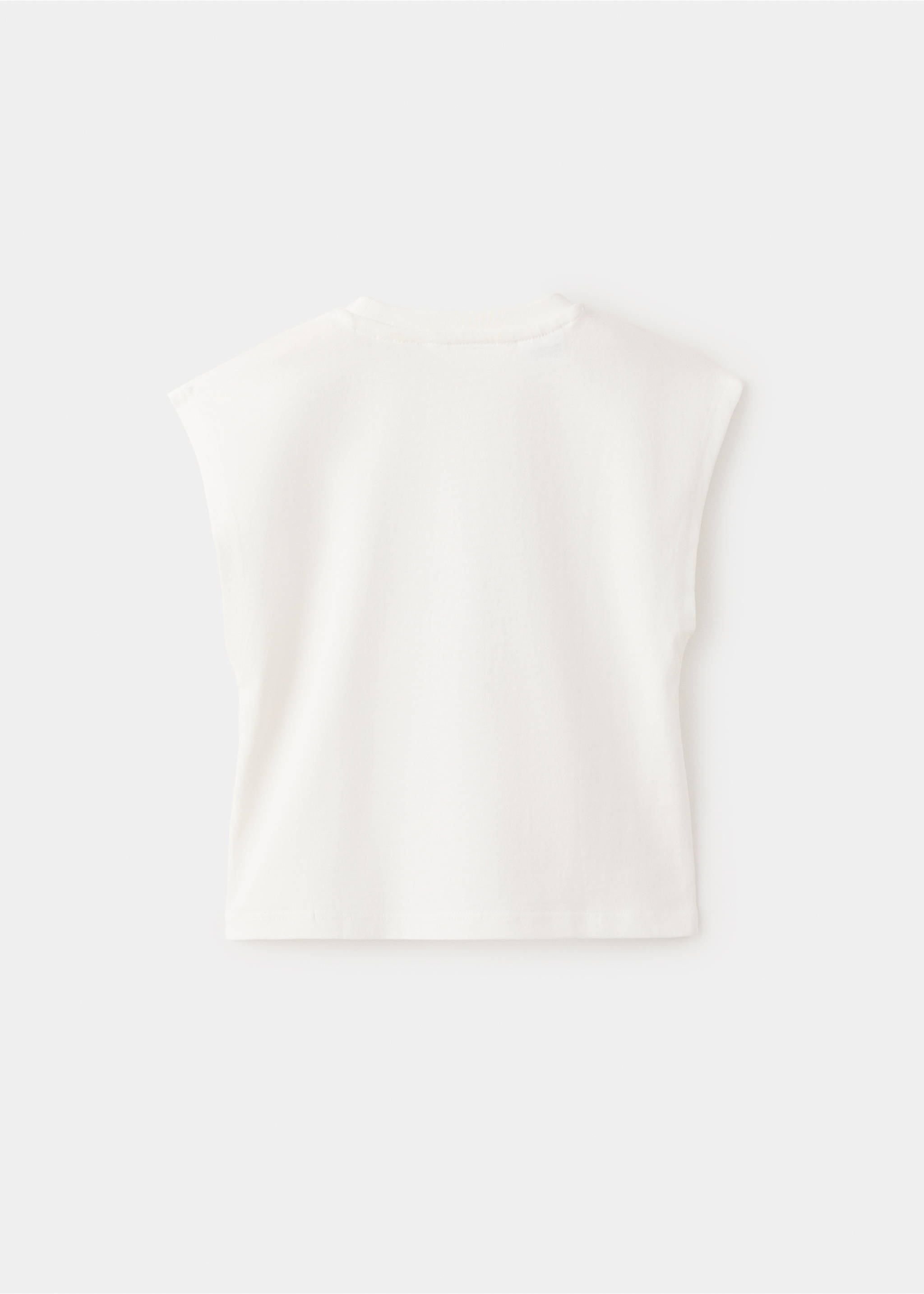 Snoopy embroidered t-shirt - Reverse of the article, Off White. Ref: 27007936-00.