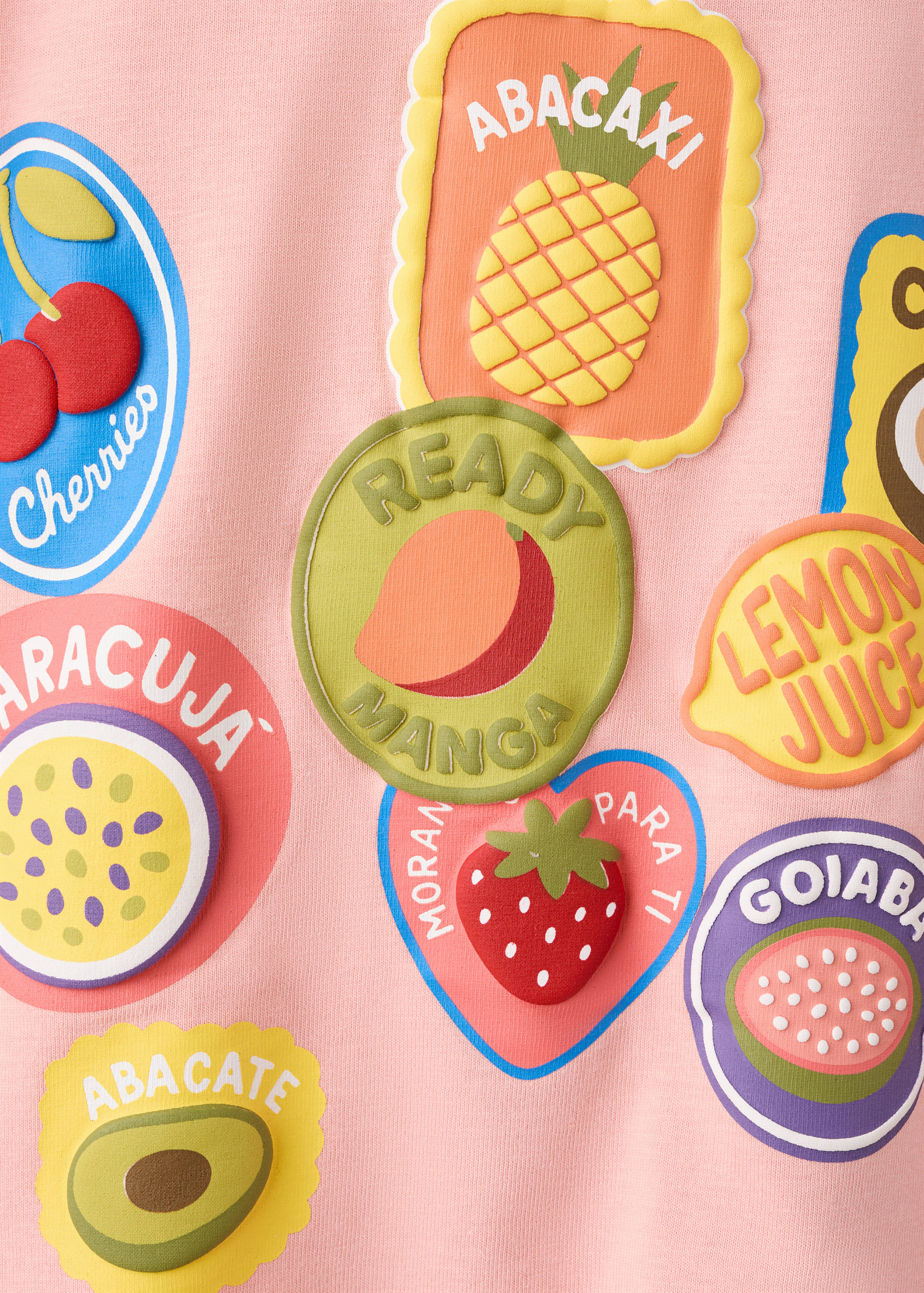 T-shirt imprimé fruits - Détail de l'article 0