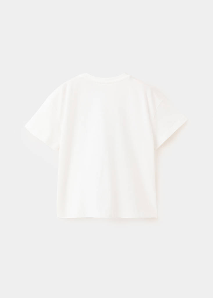 Tropical print T-shirt — Off White