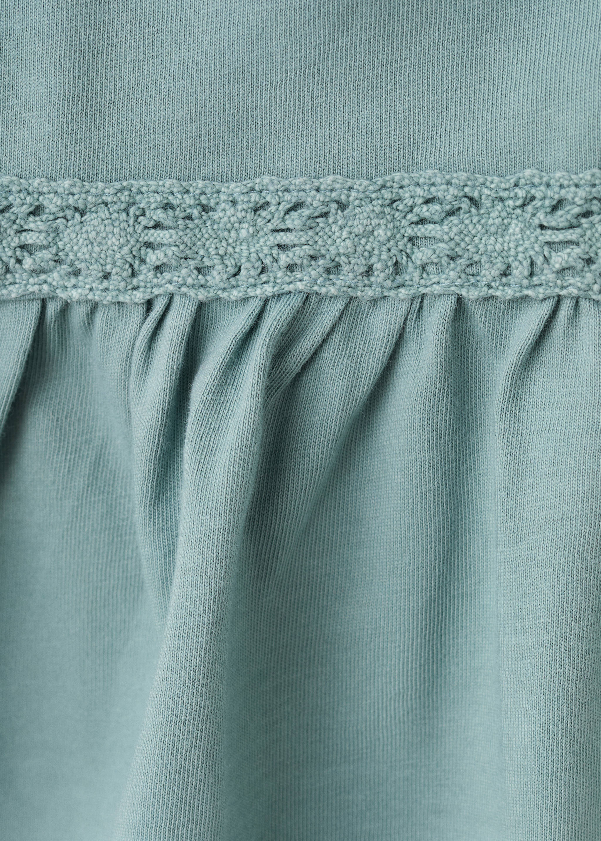 Haut à nœuds avec détails broderie - Détail de l'article 0