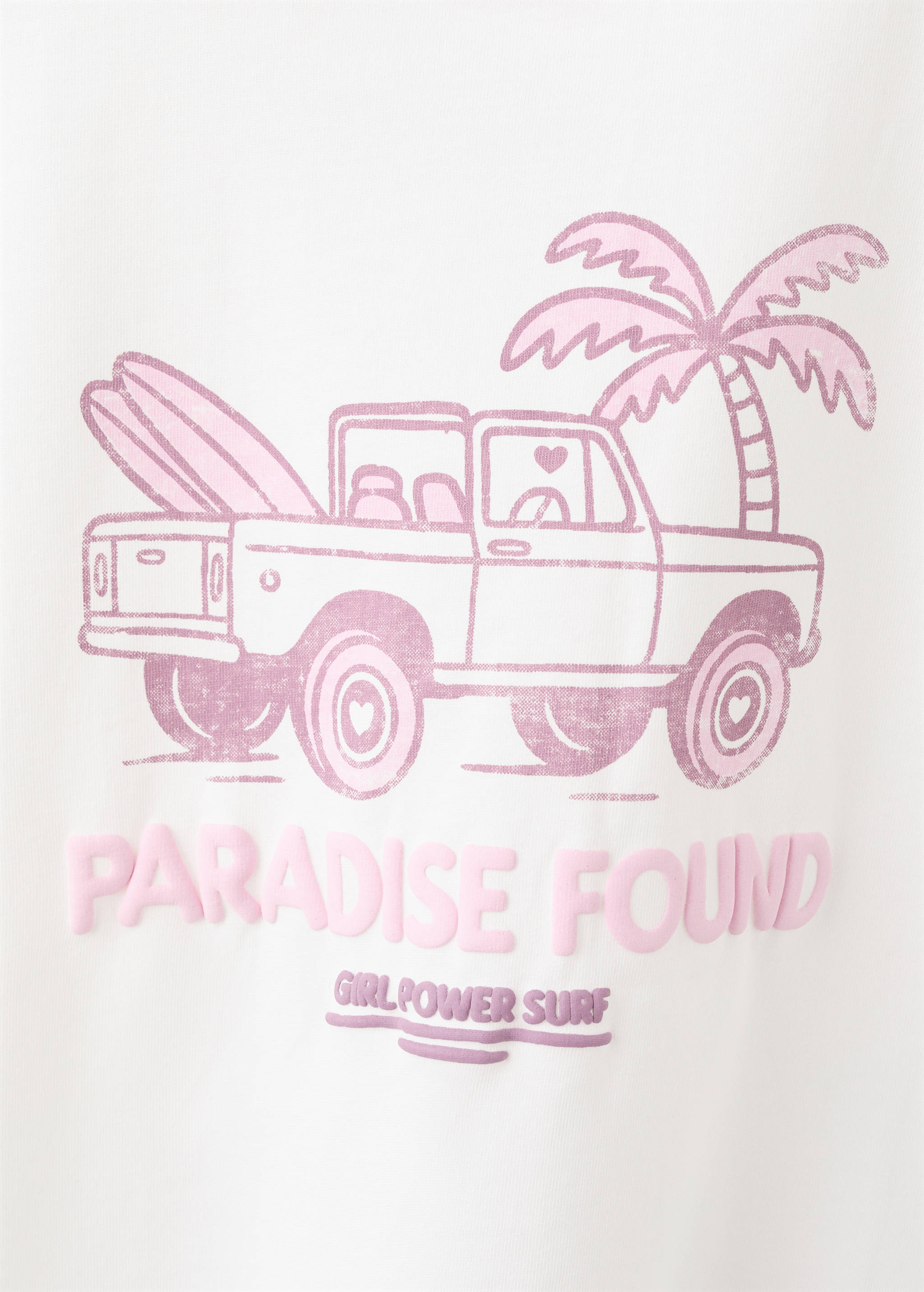 T-shirt en coton imprimé - Détail de l'article 0