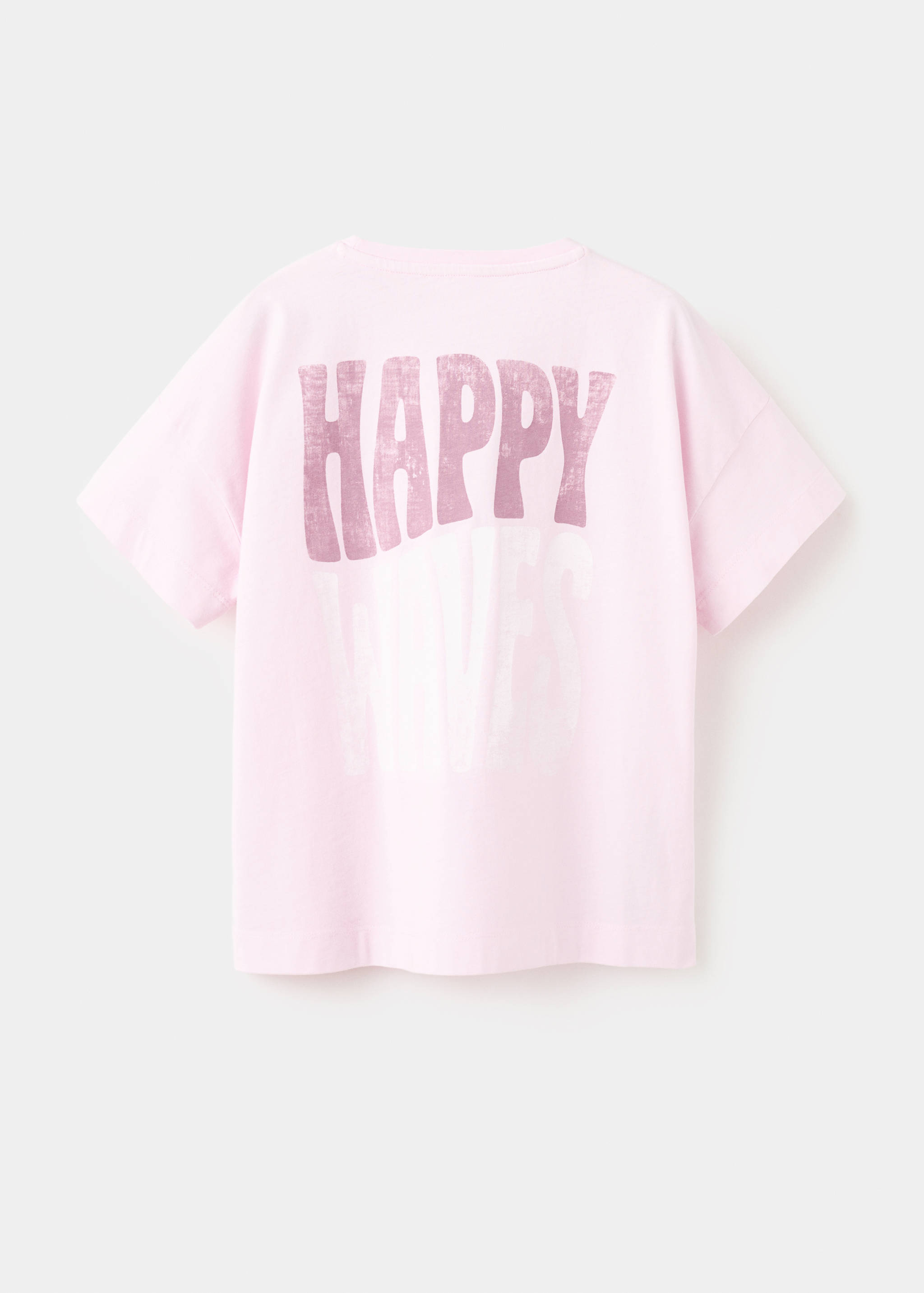 T-shirt algodão estampada - Verso do artigo