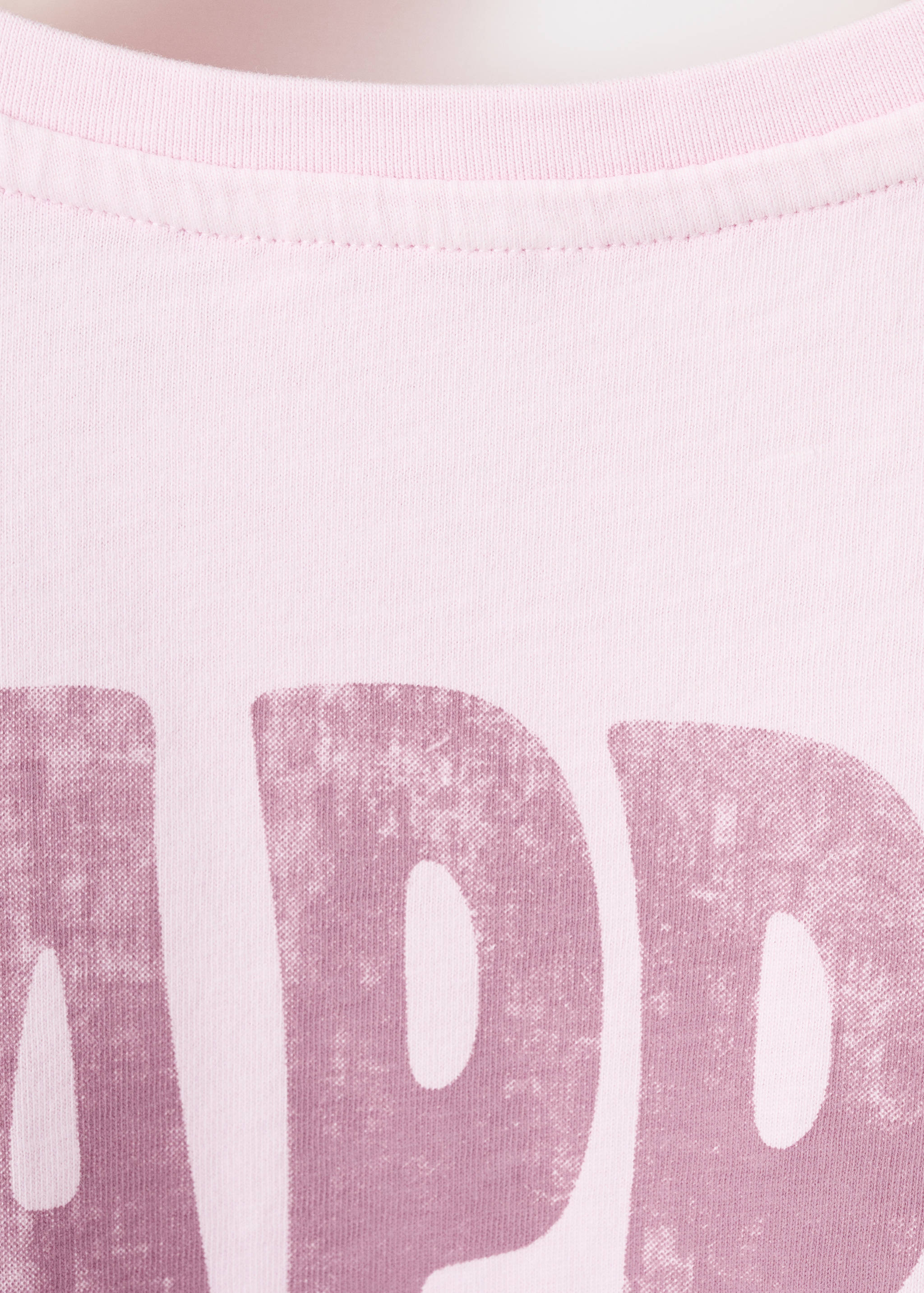 T-shirt algodão estampada - Pormenor do artigo 0