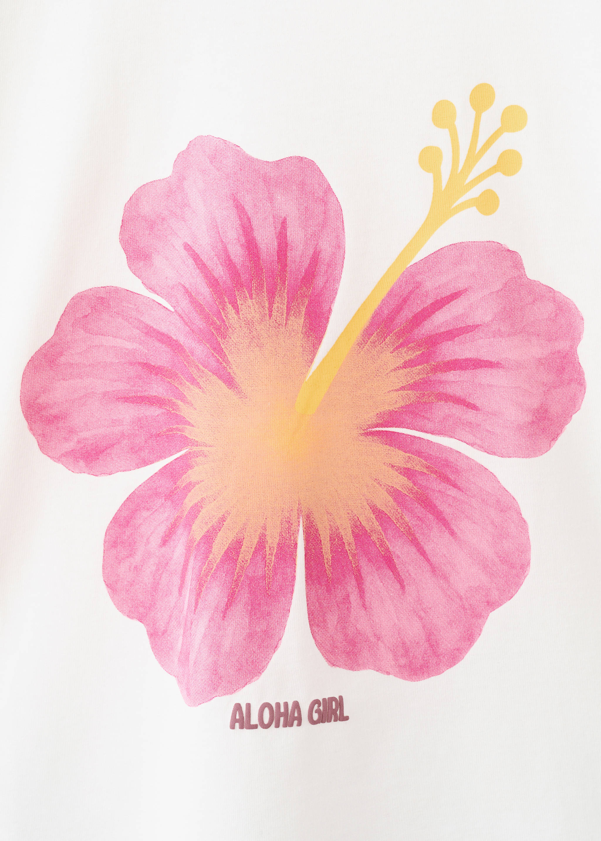 Samarreta cotó estampat flor - Detall de l'article 8