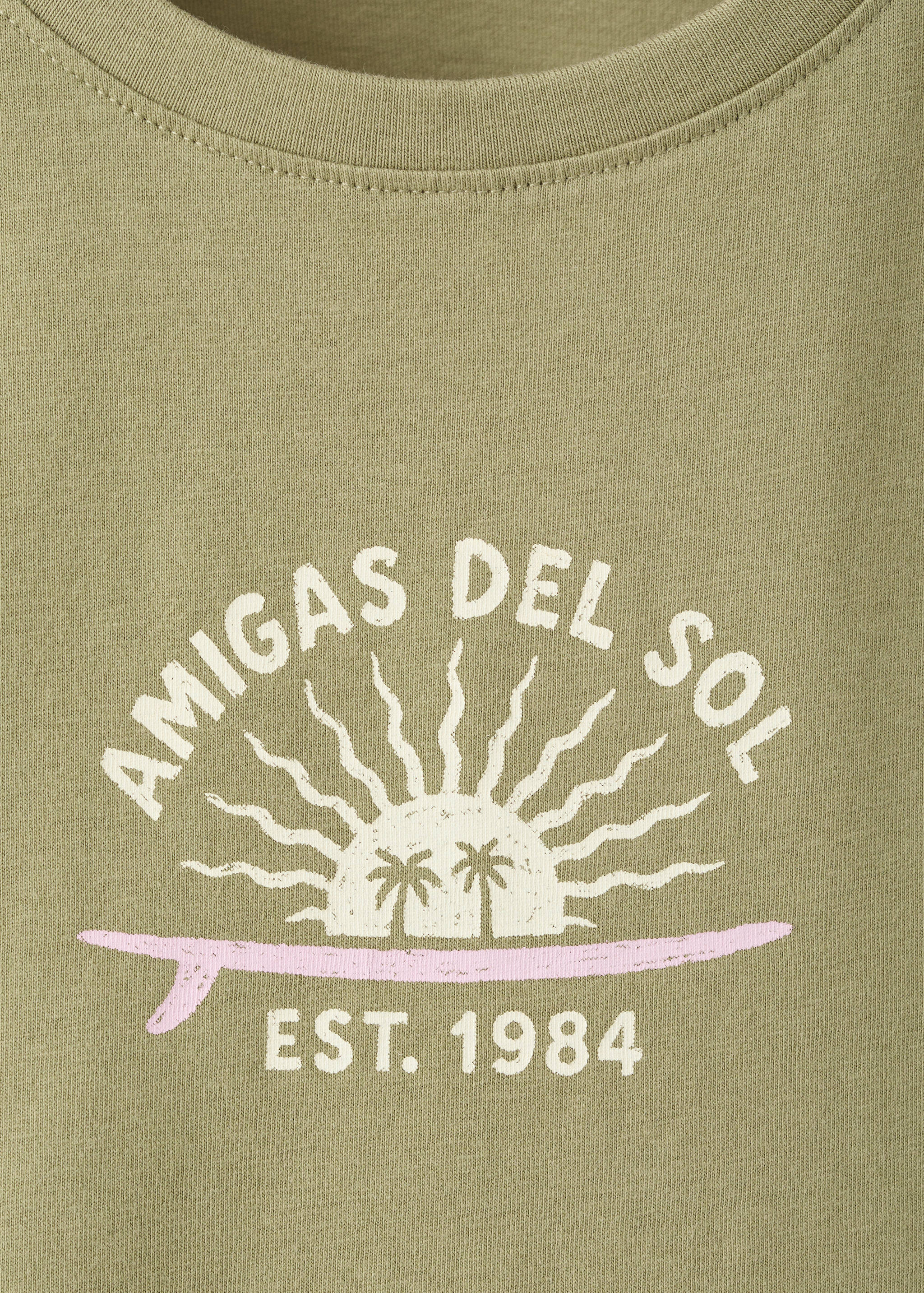 T-shirt en coton imprimé - Détail de l'article 8