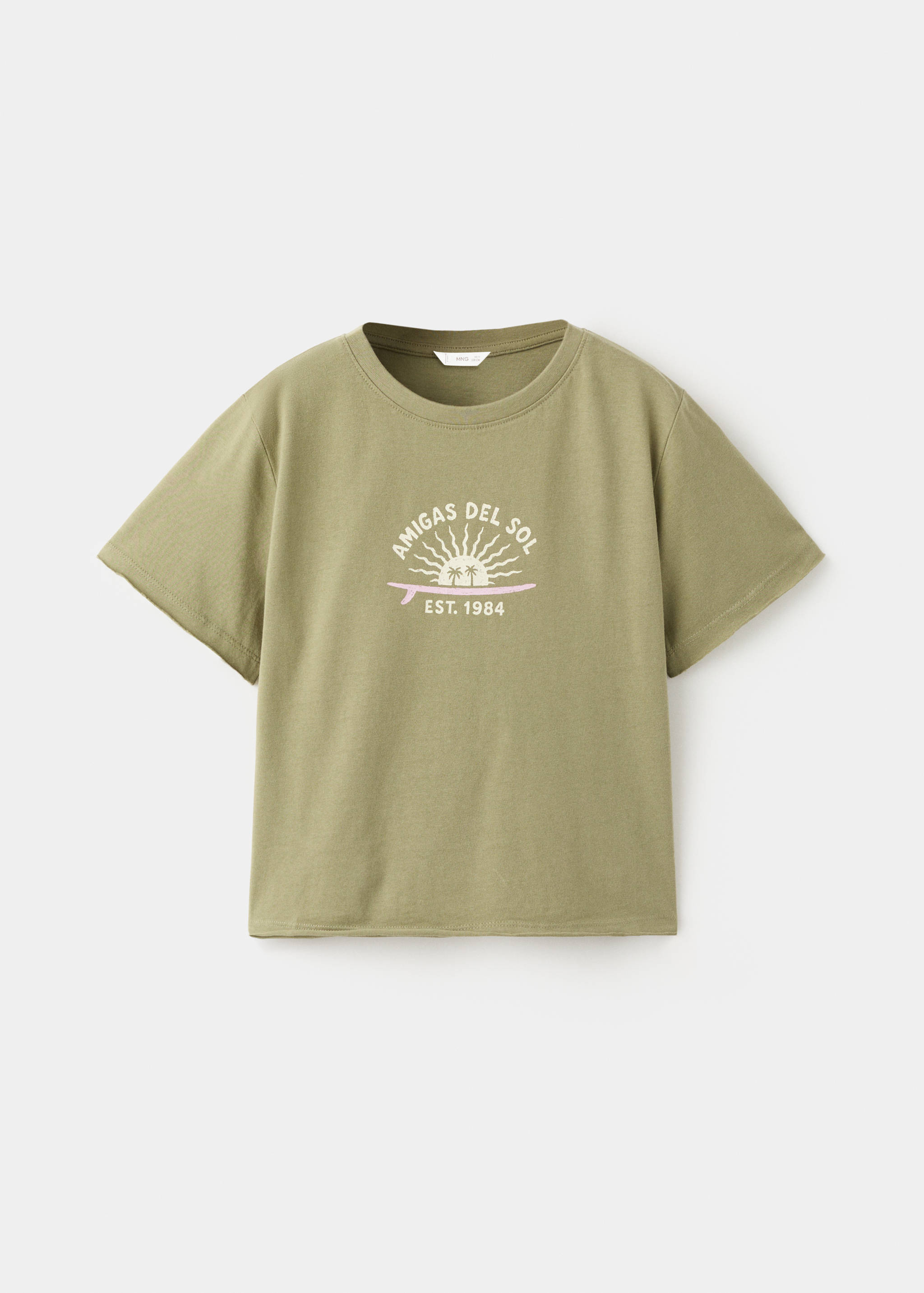 T-shirt en coton imprimé - Article sans modèle