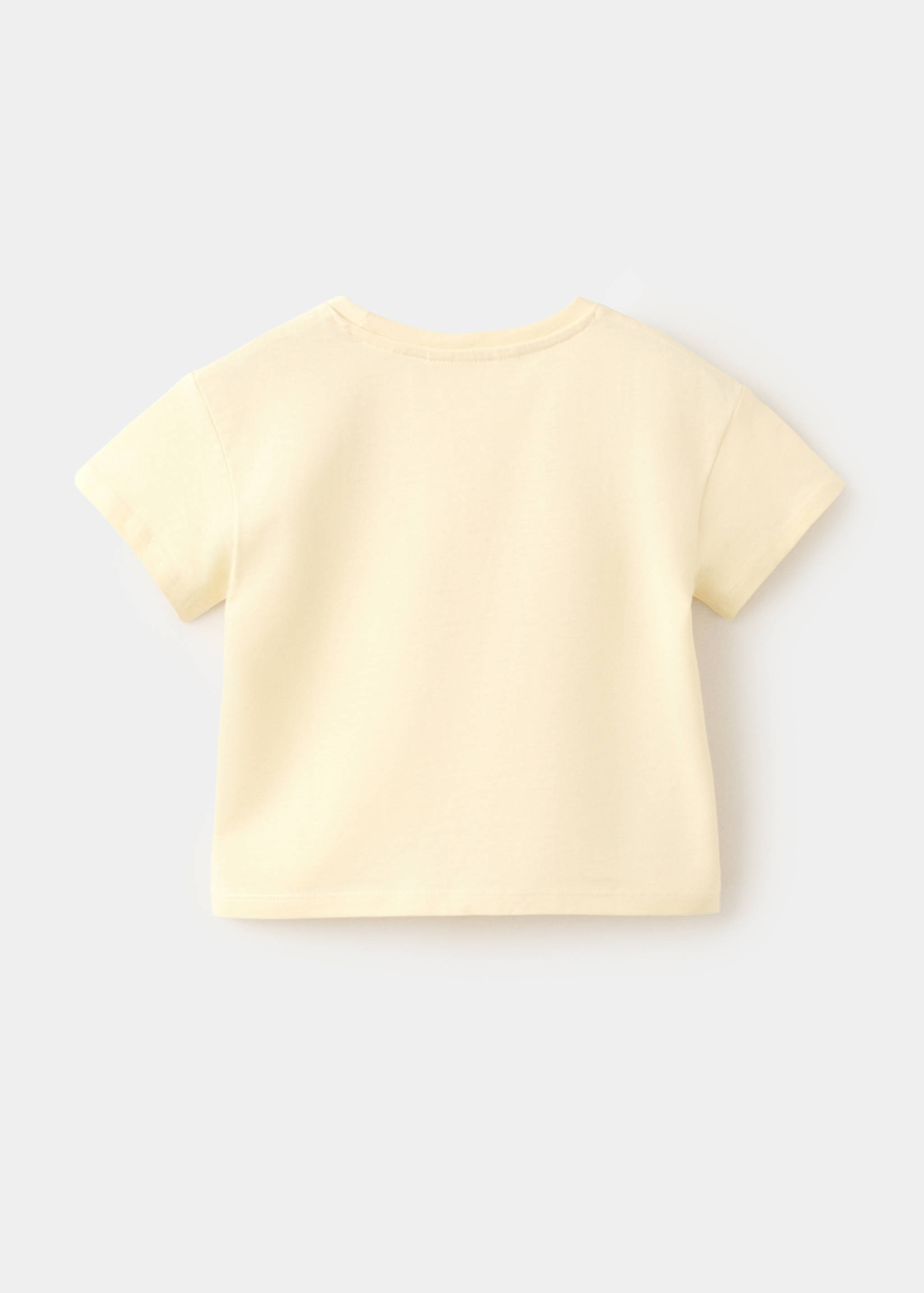 T-shirt estampada com detalhe de laço - Verso do artigo