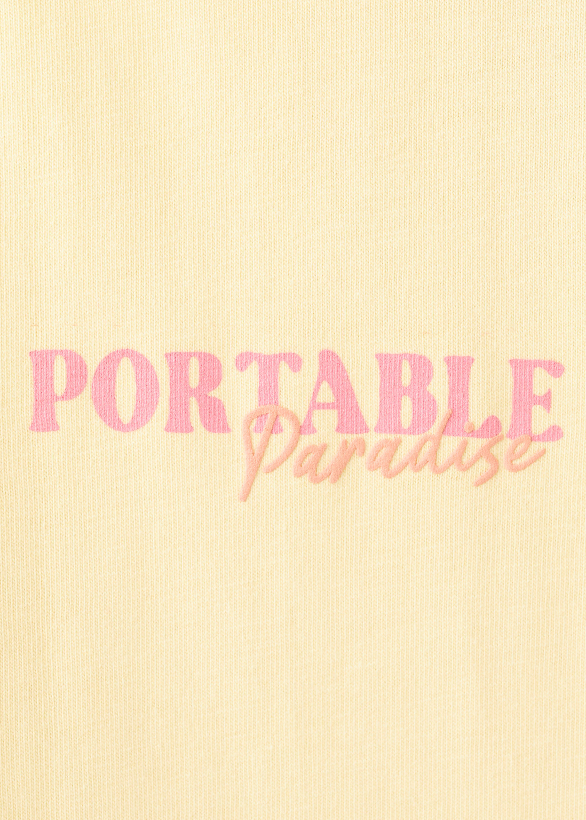 Printed T-shirt with tie detail - Details of the article 8