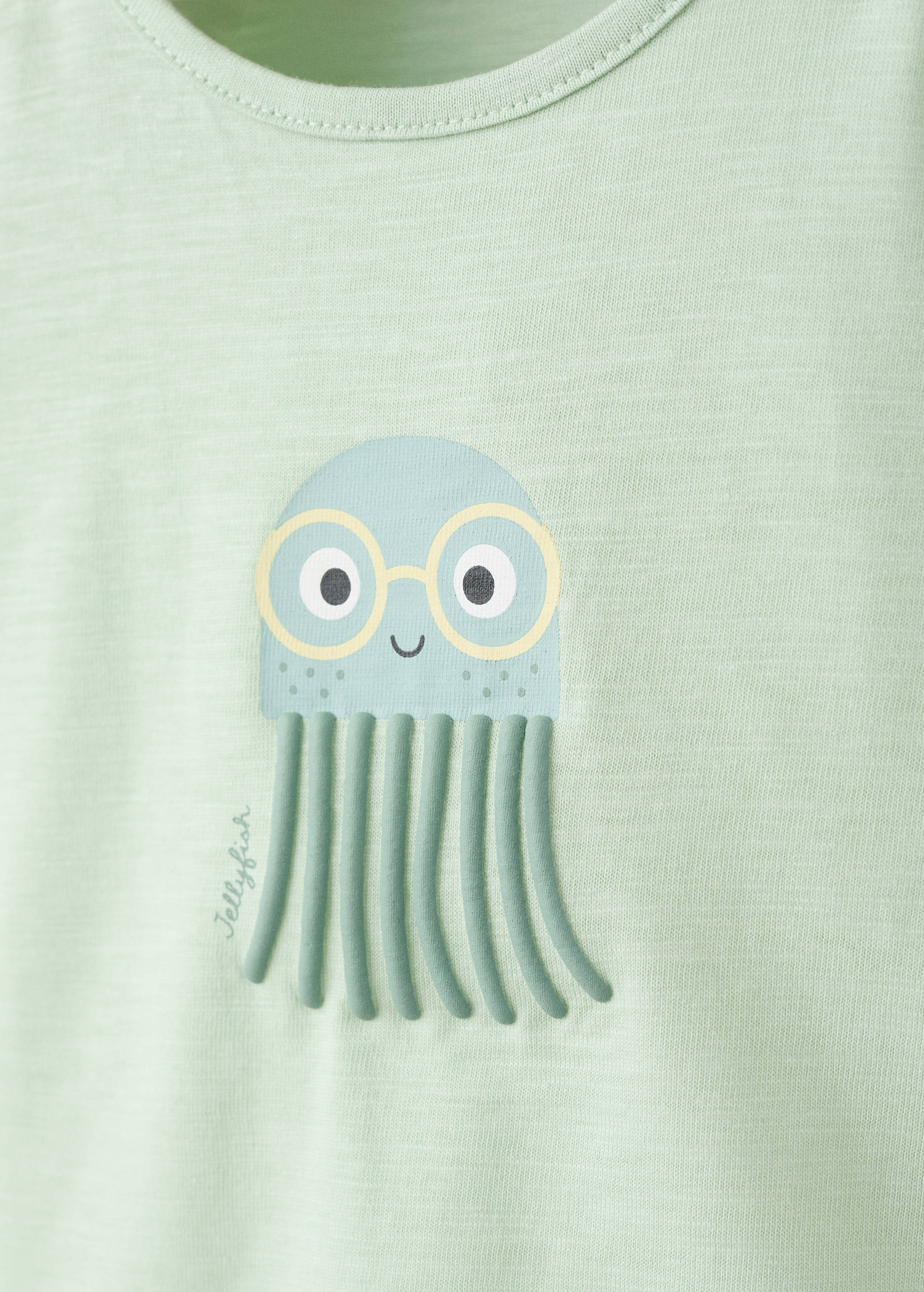 Animal print cotton T-shirt - تفاصيل المنتج 8