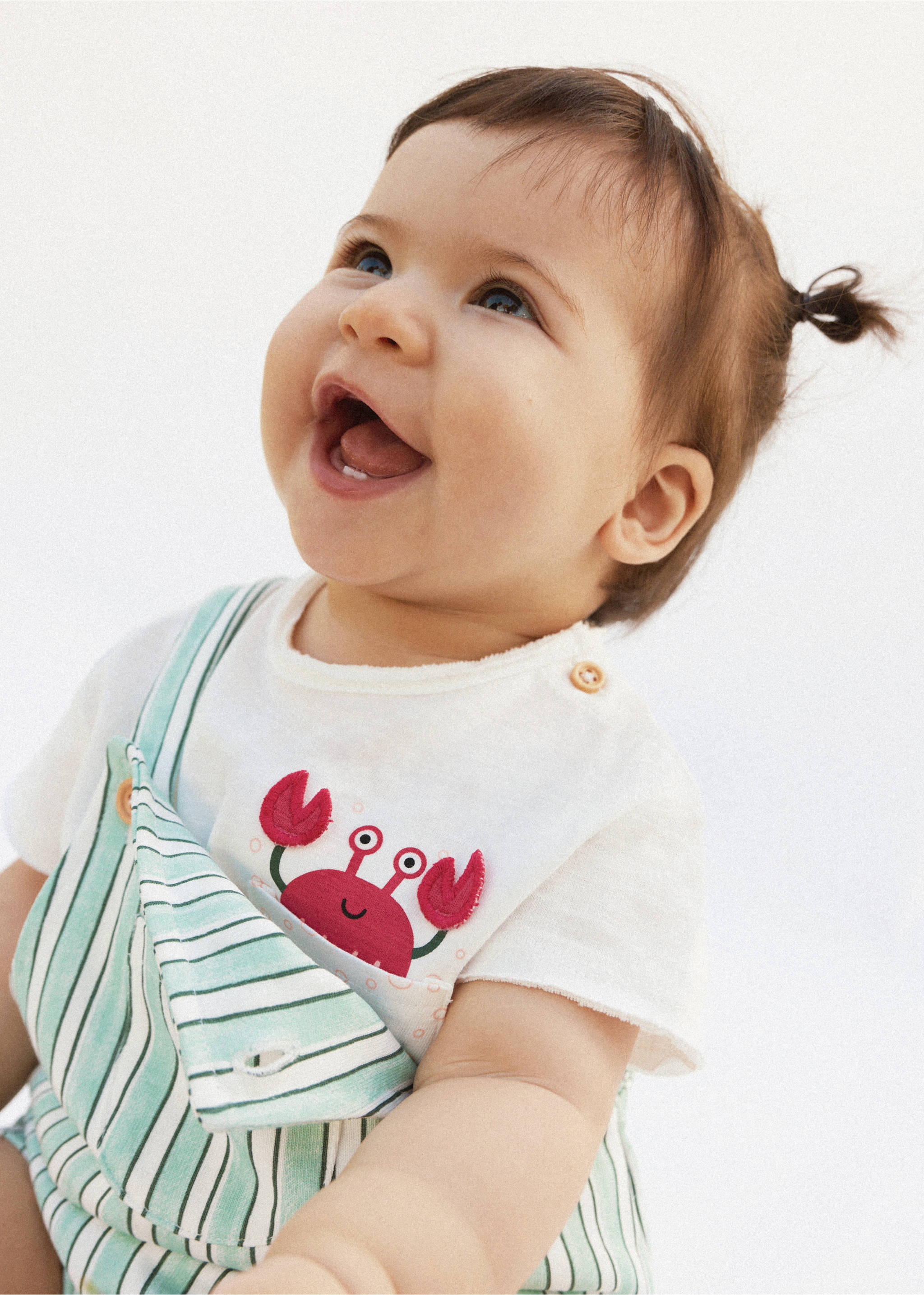 Crab cotton T-shirt - Details of the article 5, Off White. Ref: 27008272-00.