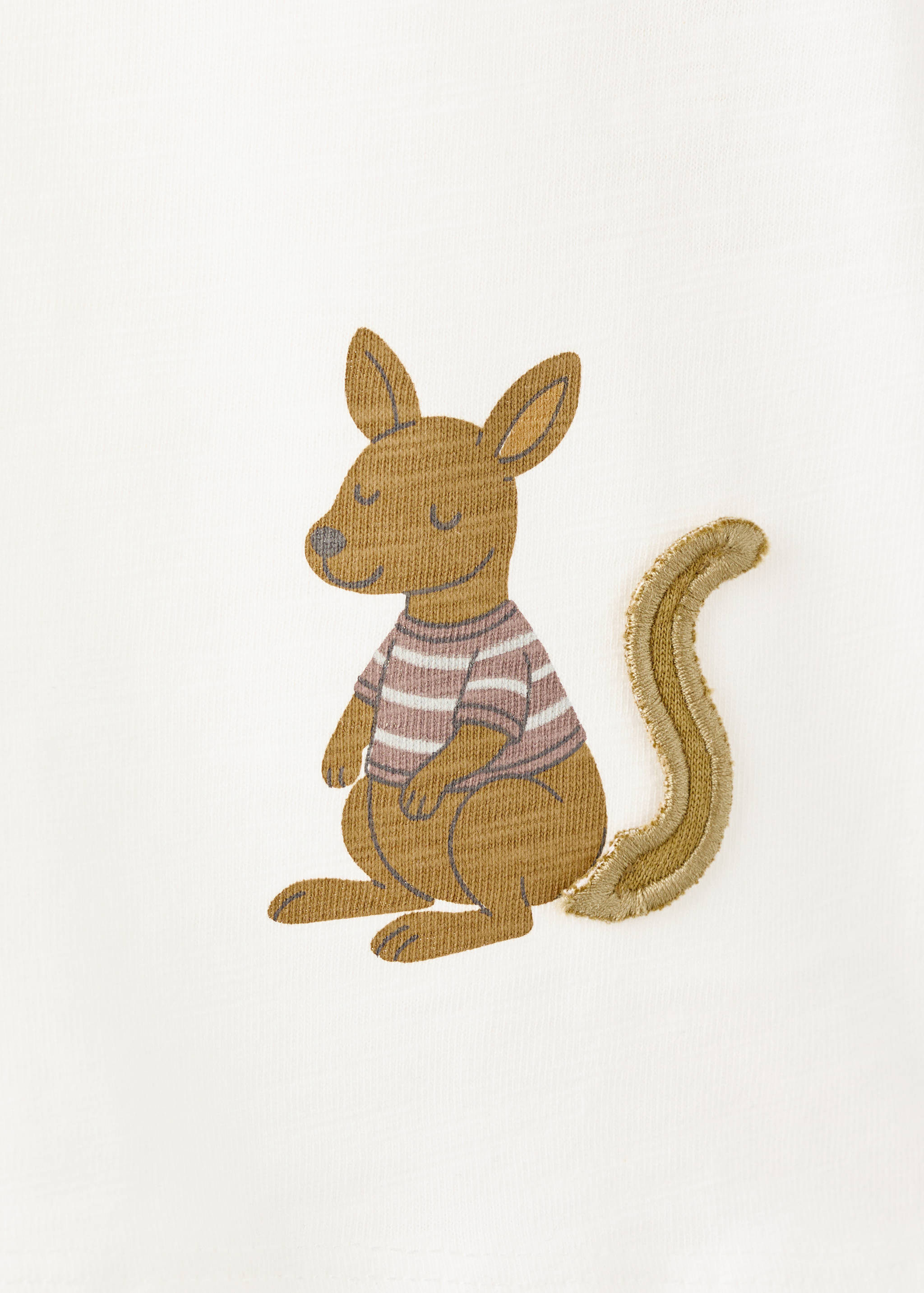 Camiseta algodón estampado animal - Detalle del artículo 8