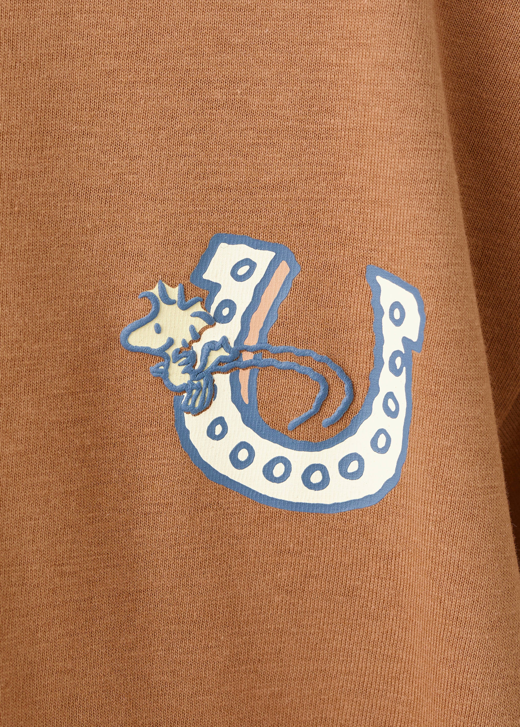 Printed cotton-blend t-shirt - Details of the article 8