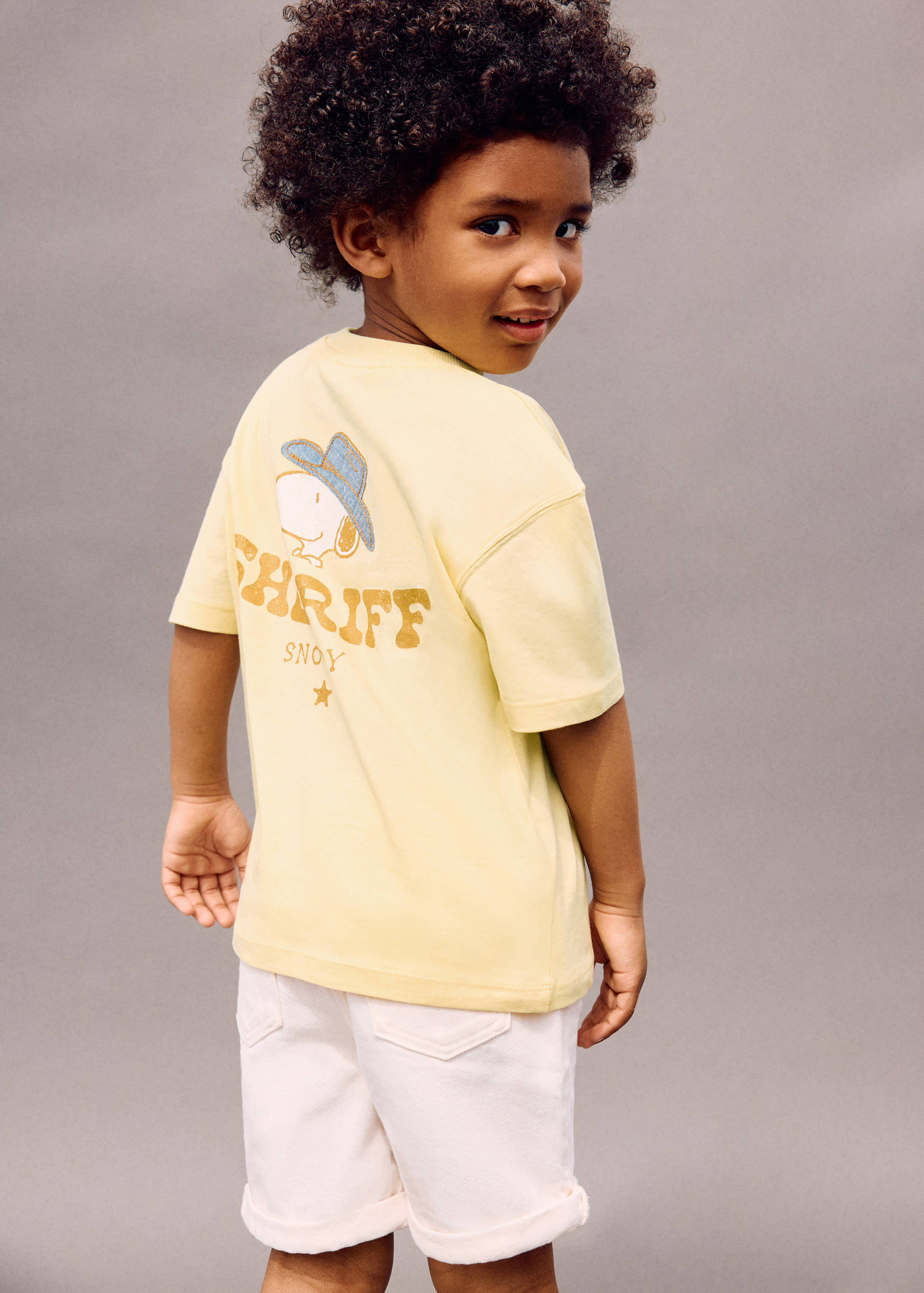 Snoopy Baumwoll-T-Shirt - Detail des Artikels 3